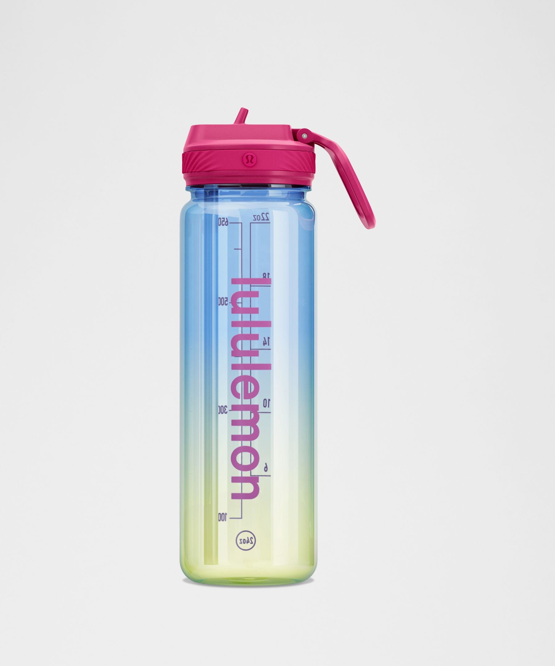 Lululemon Back to Life Clear Bottle 24oz *Straw Lid