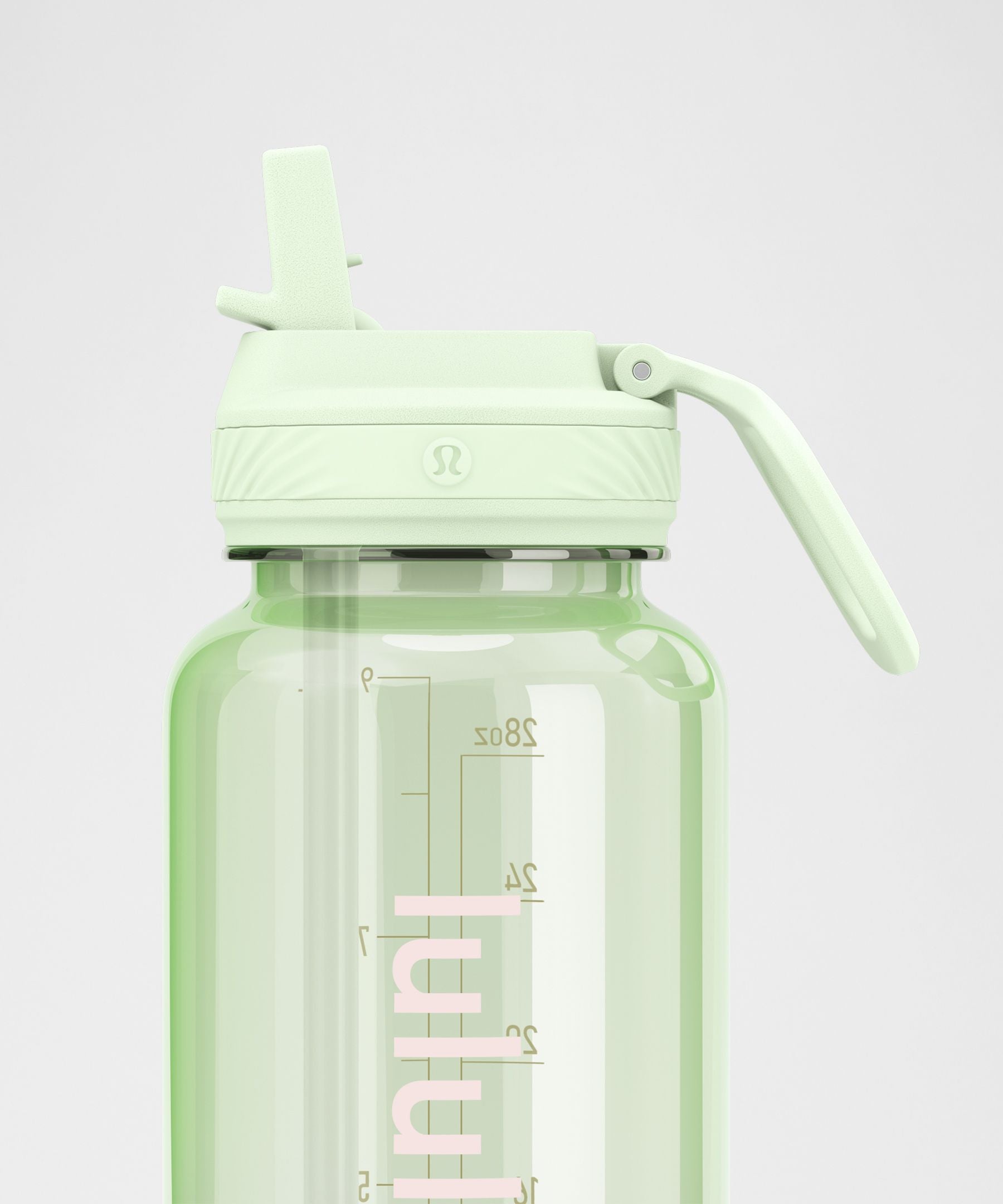 Lululemon Back to Life Clear Bottle 32oz *Straw Lid