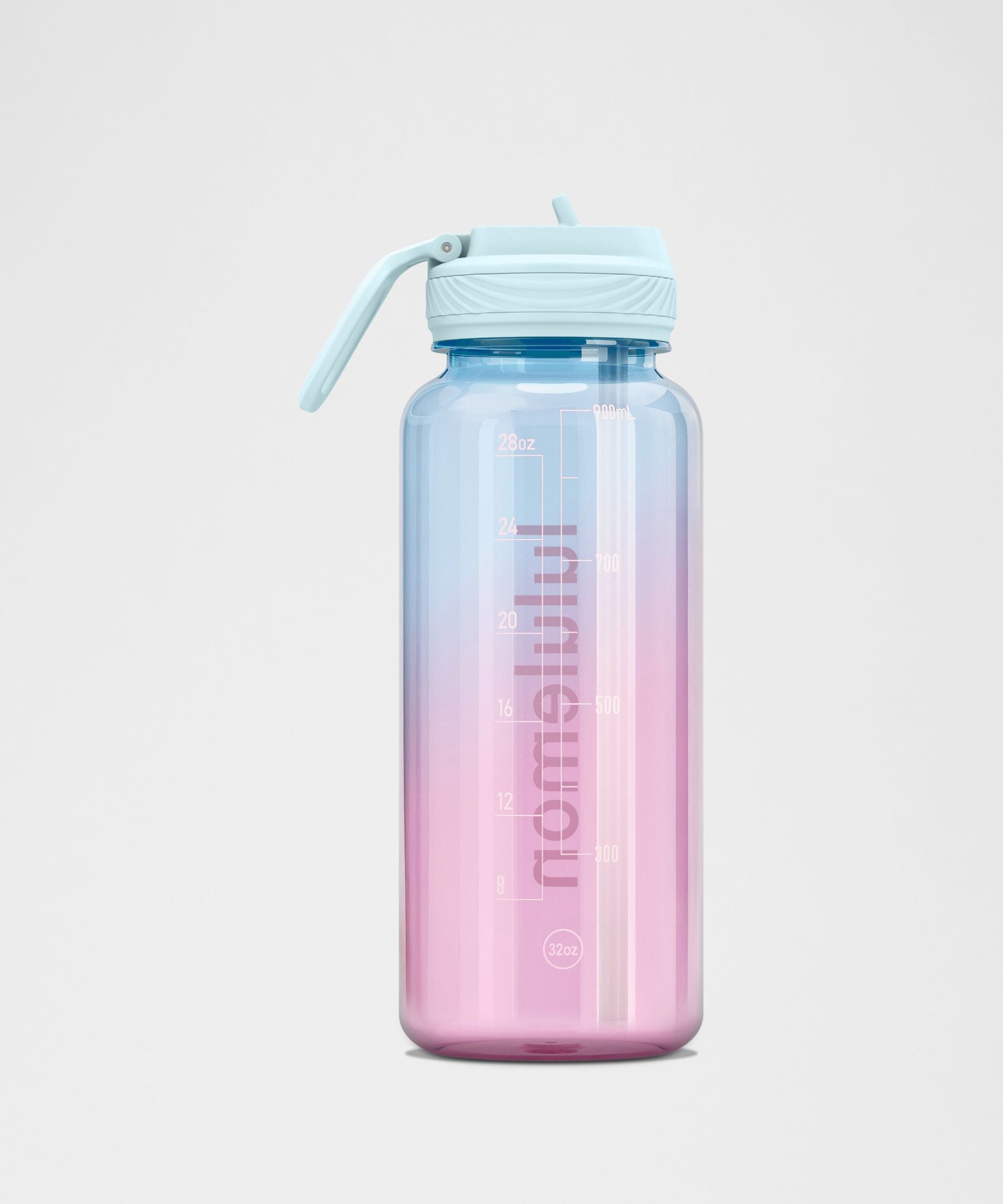 Lululemon Back to Life Clear Bottle 32oz *Straw Lid