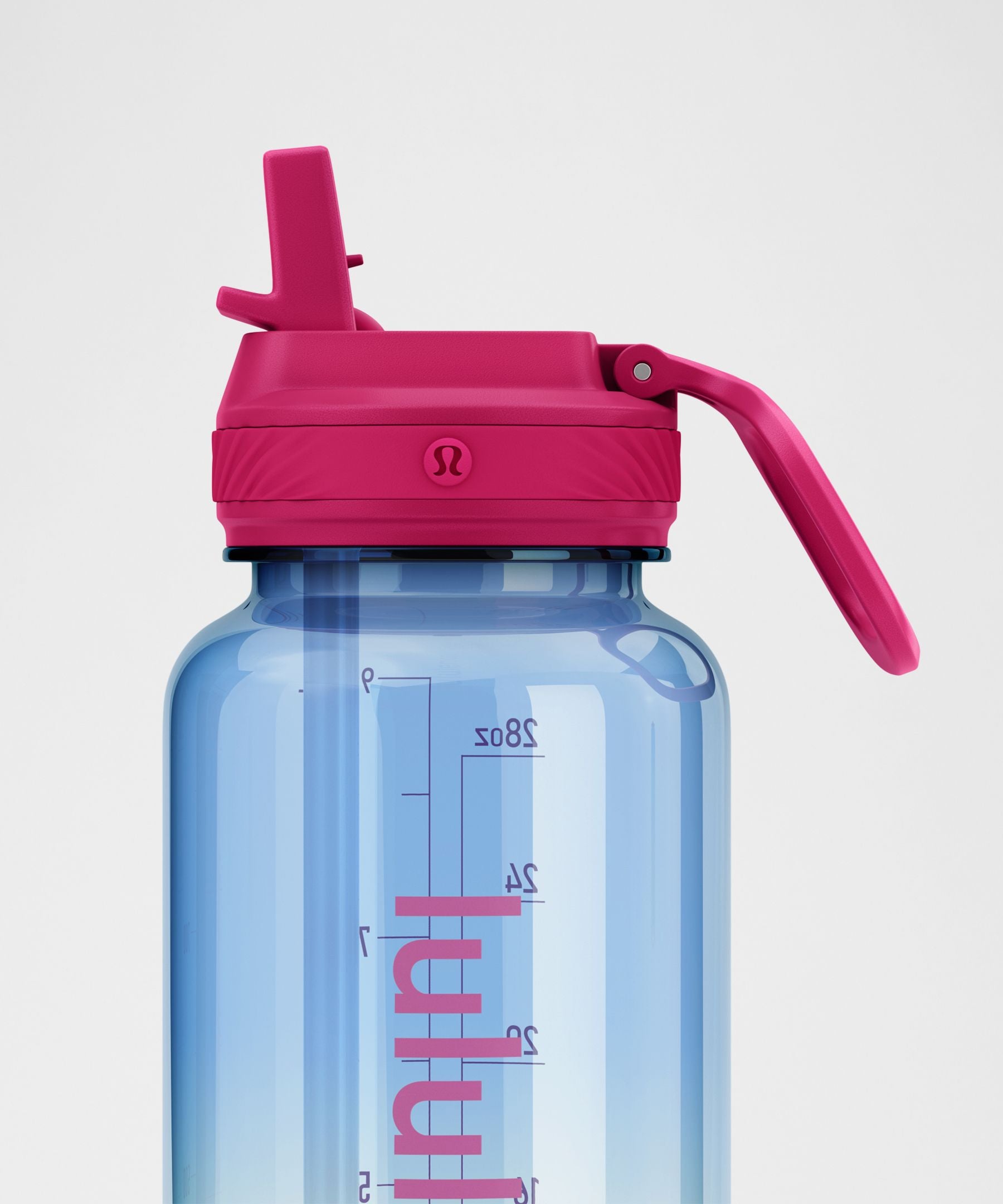 Lululemon Back to Life Clear Bottle 32oz *Straw Lid