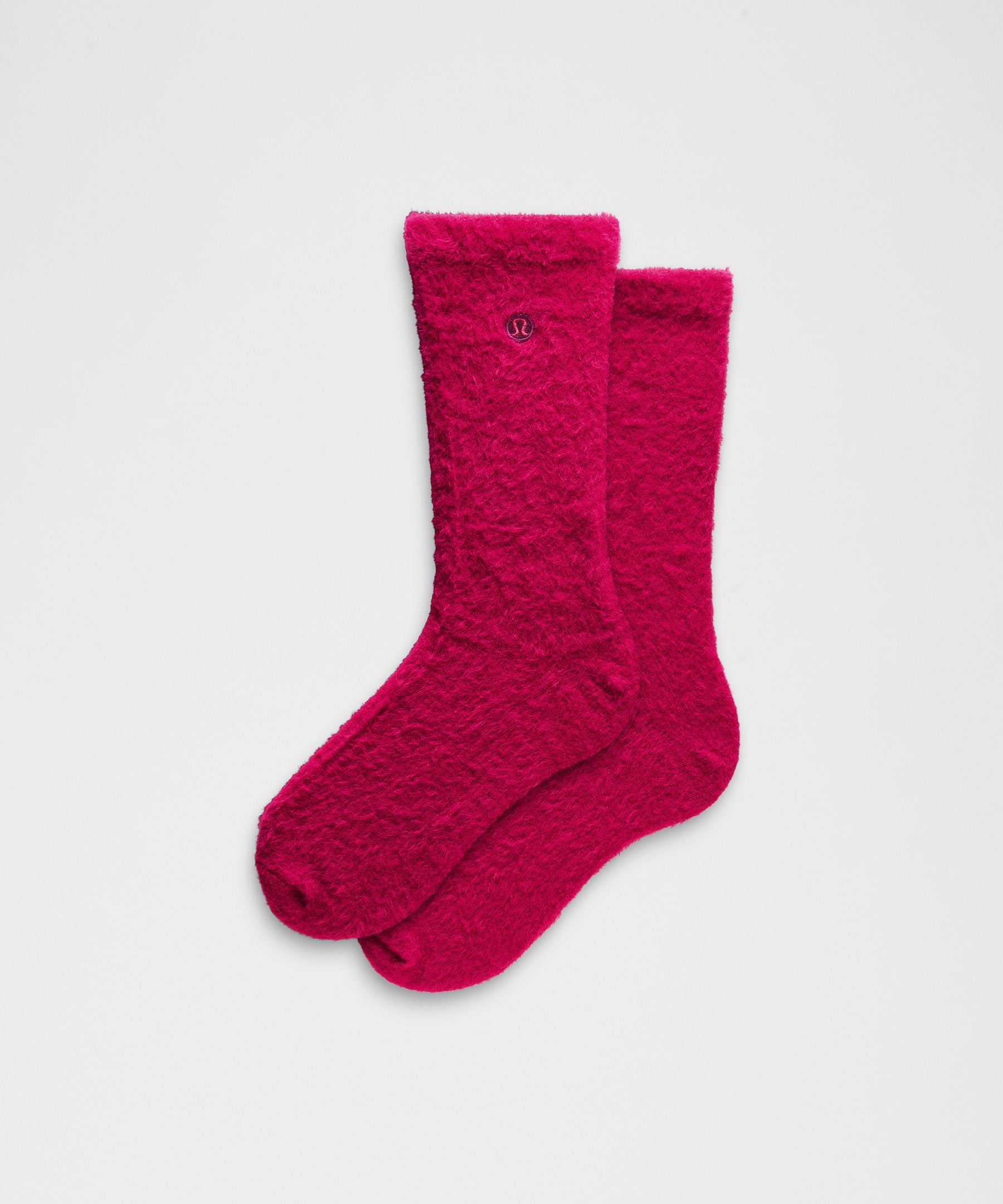 Lululemon Unisex Fuzzy Crew Socks