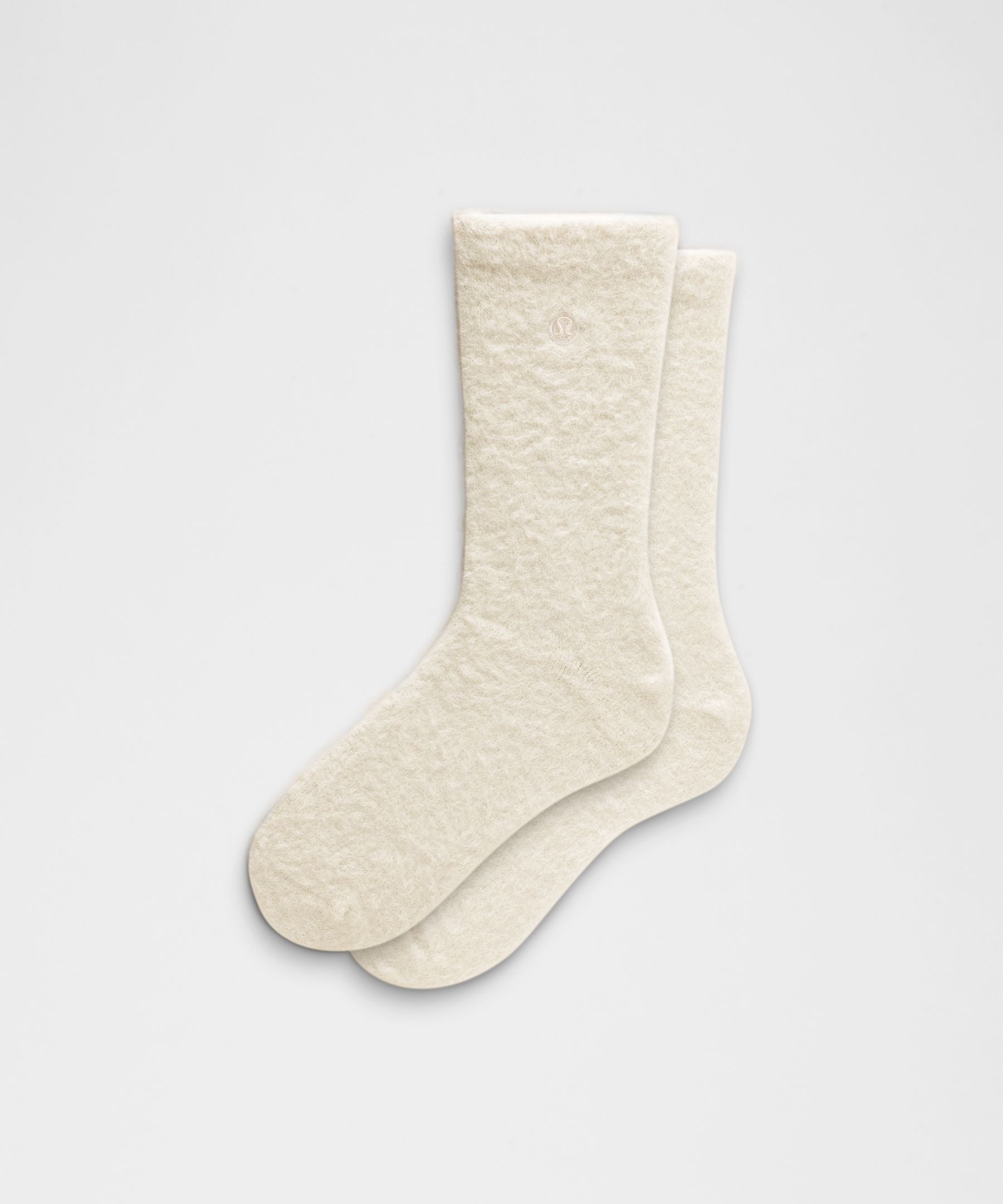 Lululemon Unisex Fuzzy Crew Socks