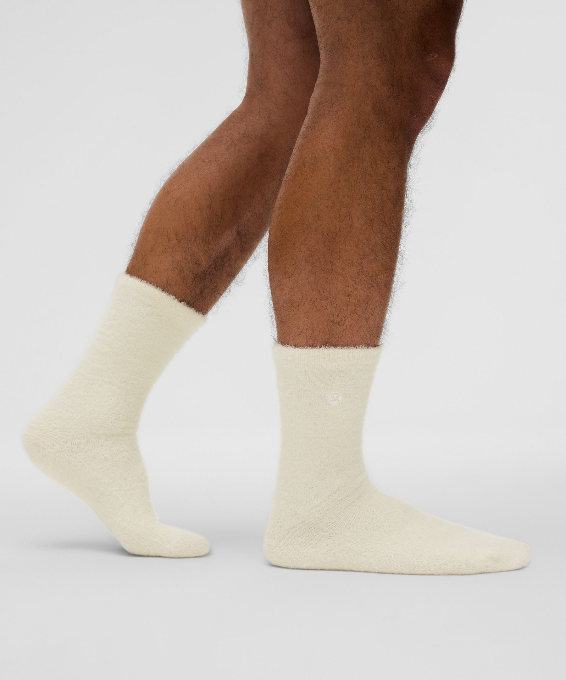 Lululemon Unisex Fuzzy Crew Socks