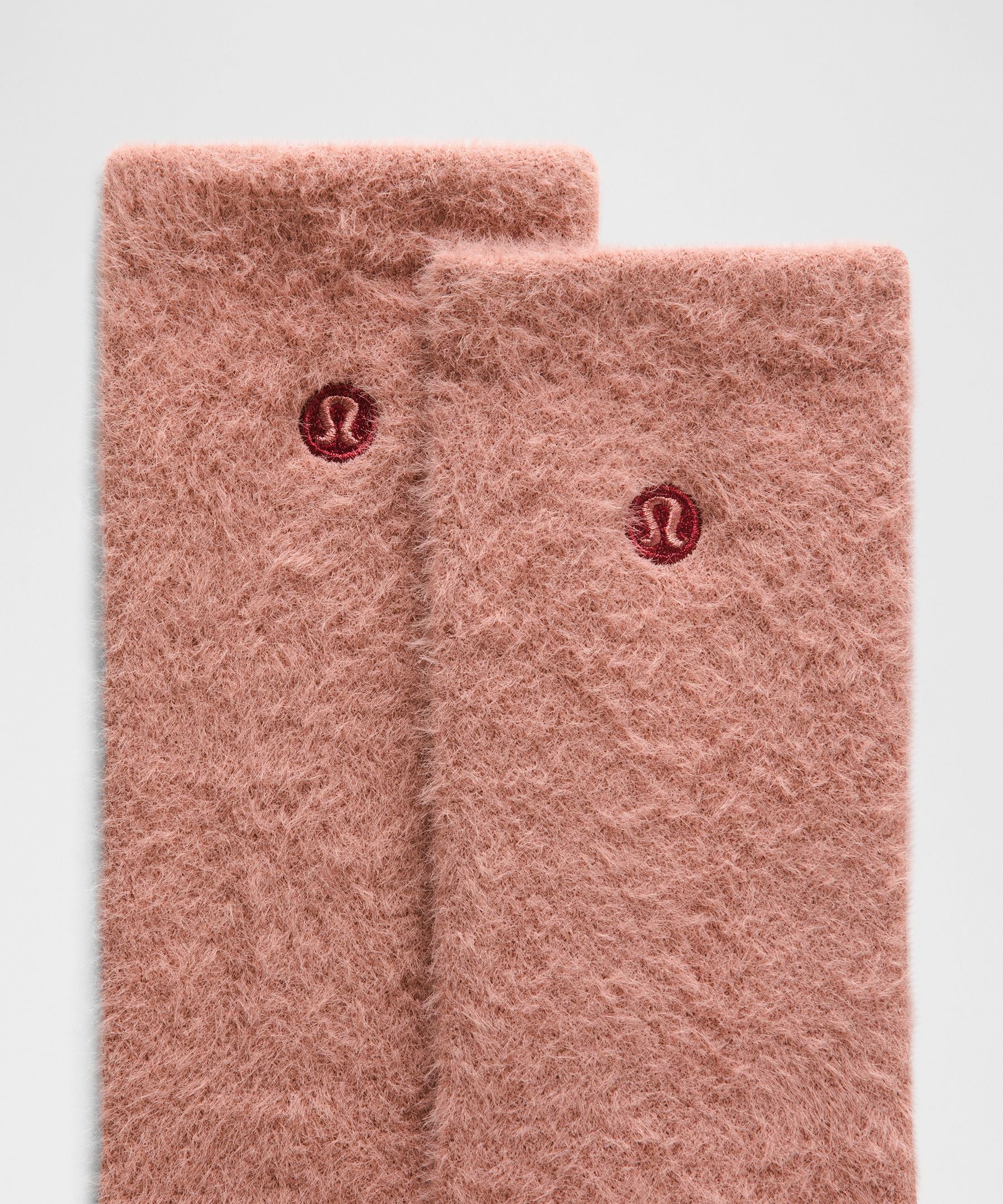 Lululemon Unisex Fuzzy Crew Socks