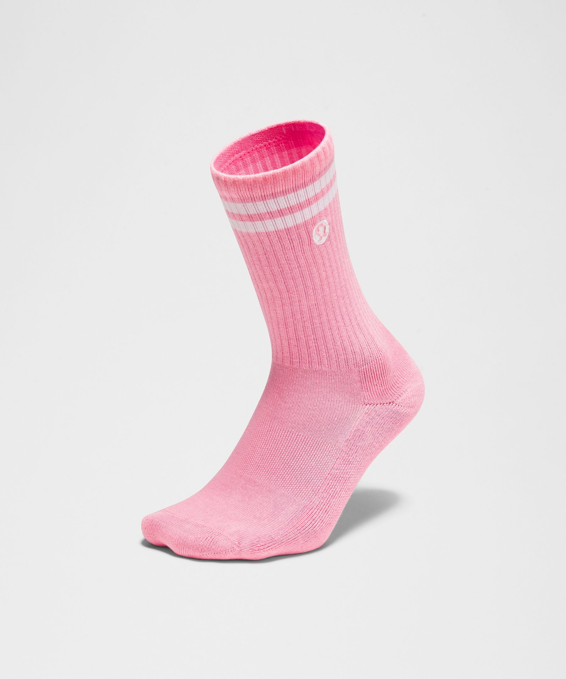 Lululemon Unisex Daily Essential Crew Socks 3 Pack *Stripe