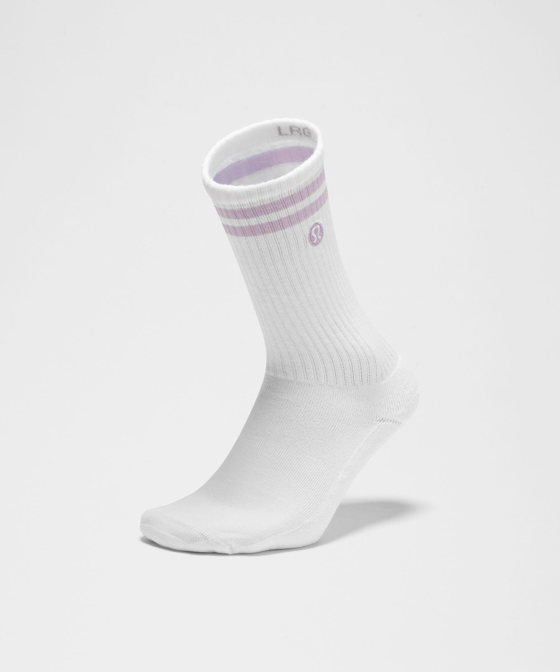 Lululemon Unisex Daily Essential Crew Socks 3 Pack *Stripe