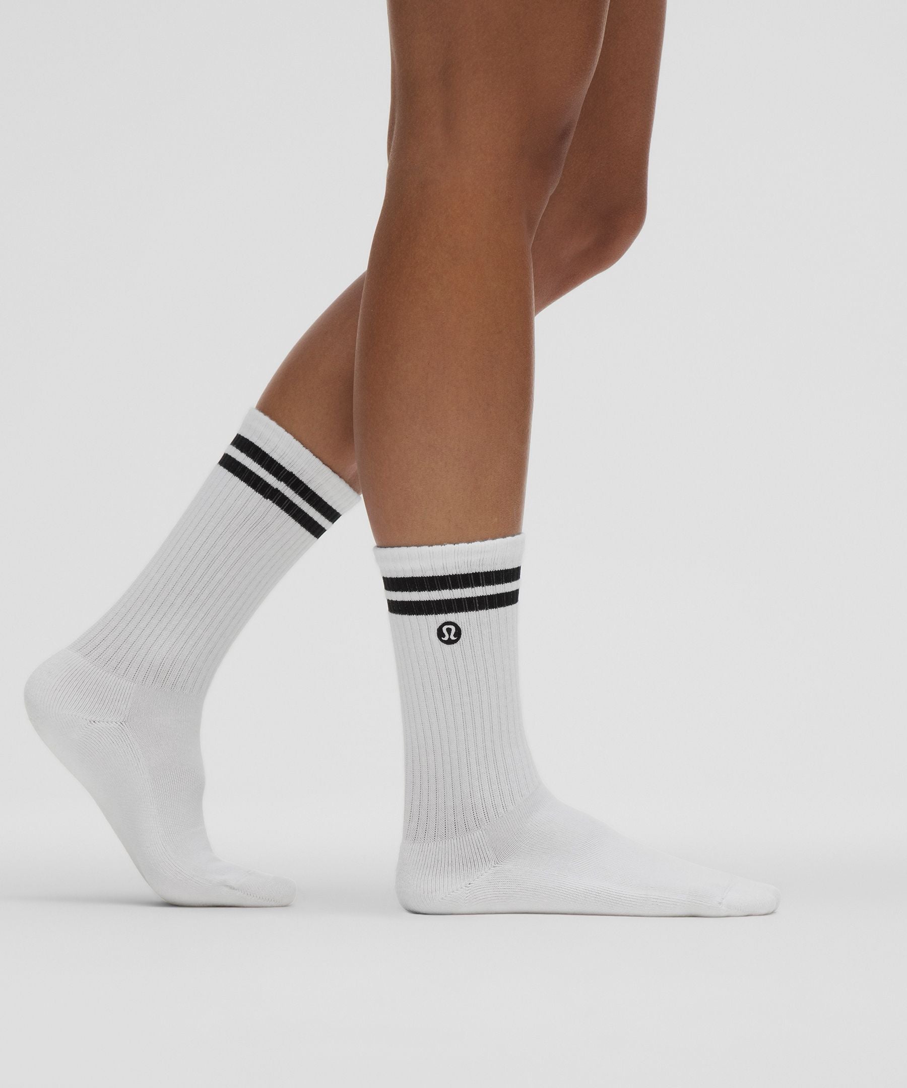 Lululemon Unisex Daily Essential Crew Socks *Stripe