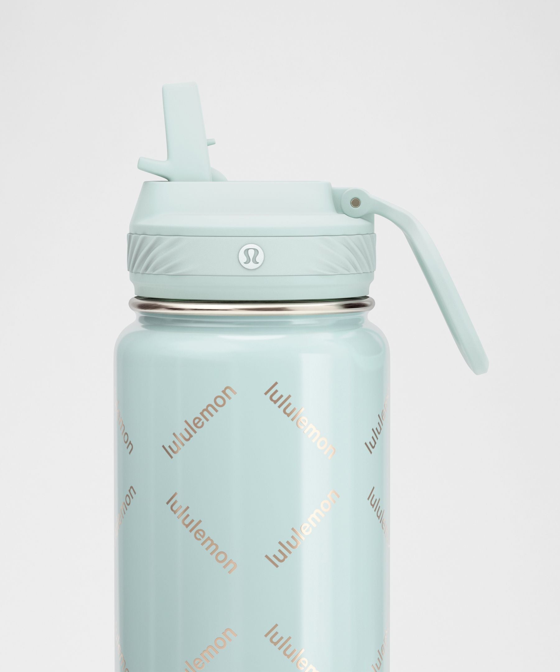 Lululemon Back to Life Sport Bottle 24oz Straw Lid *Print