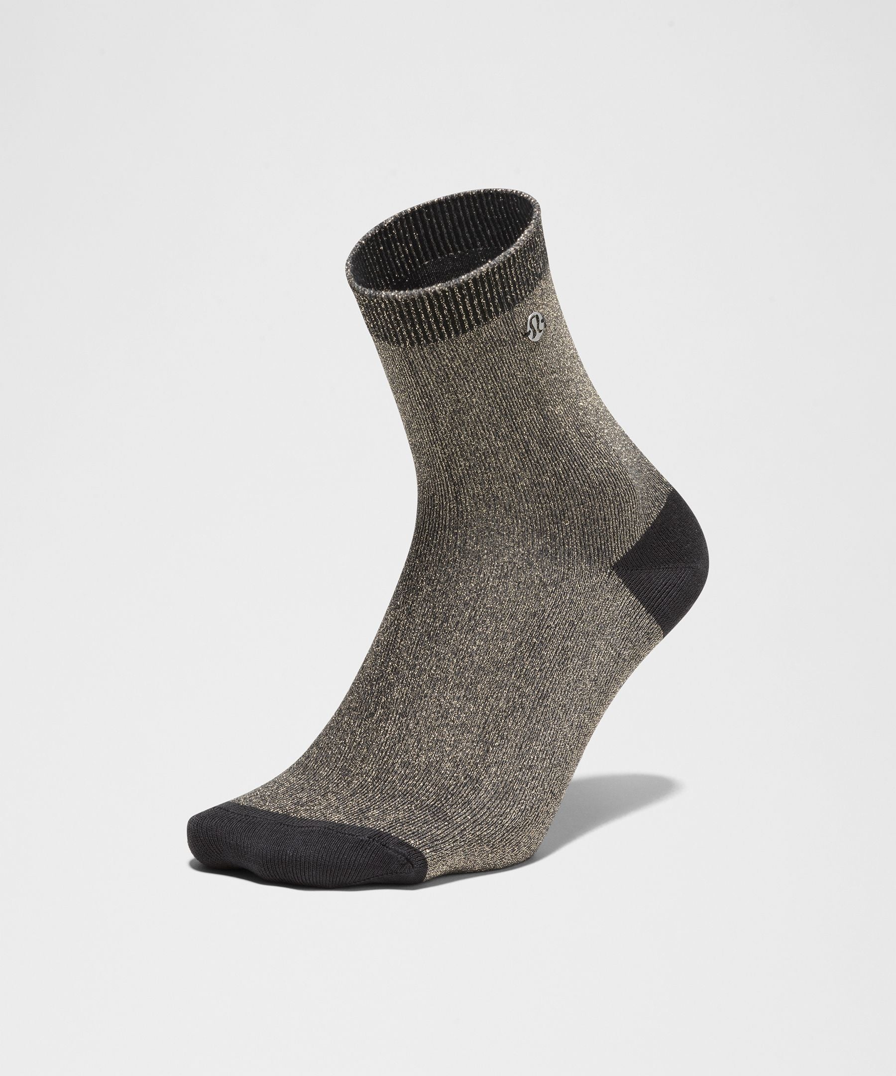 Lululemon Unisex Glitter Quarter Socks