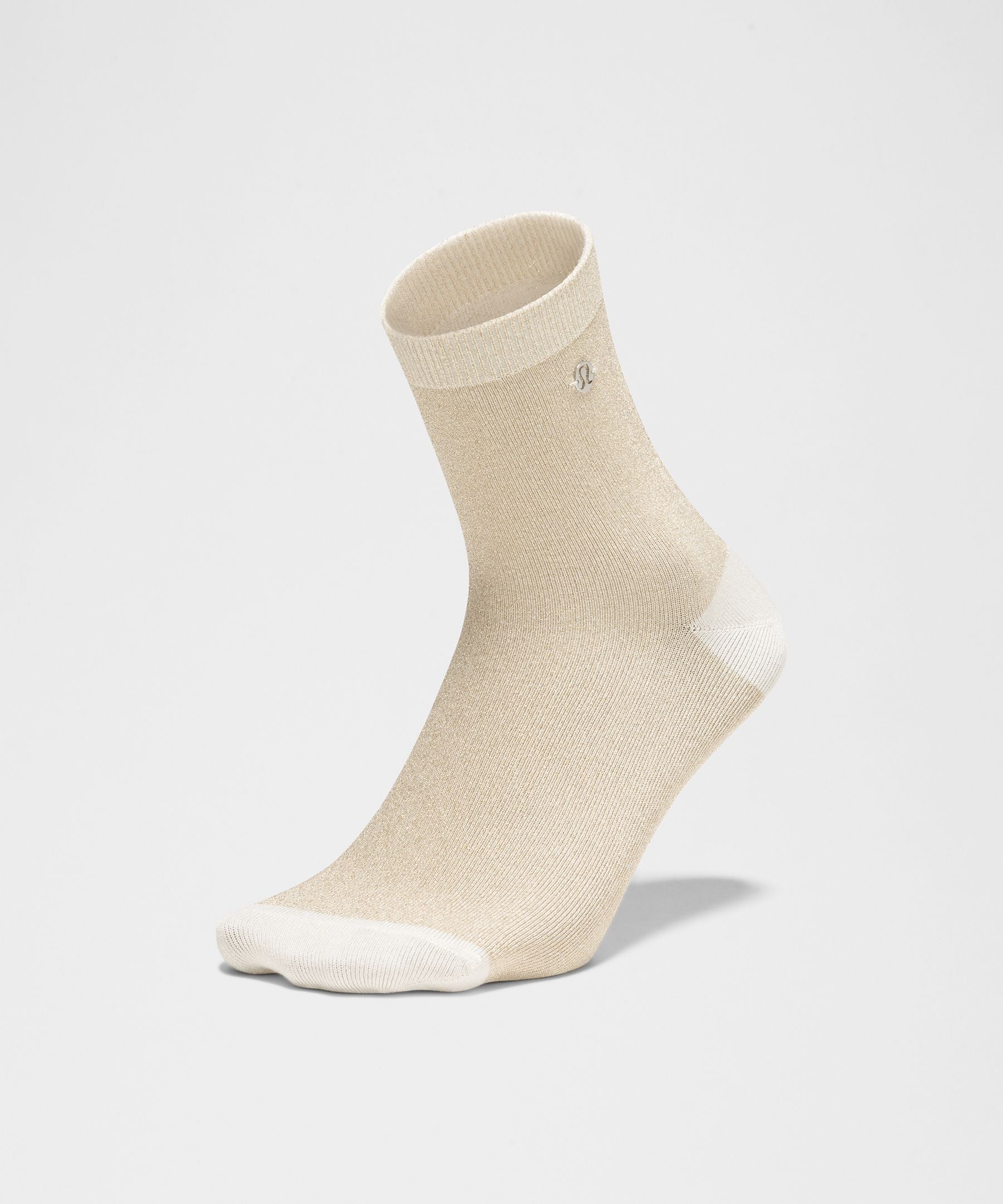 Lululemon Unisex Glitter Quarter Socks
