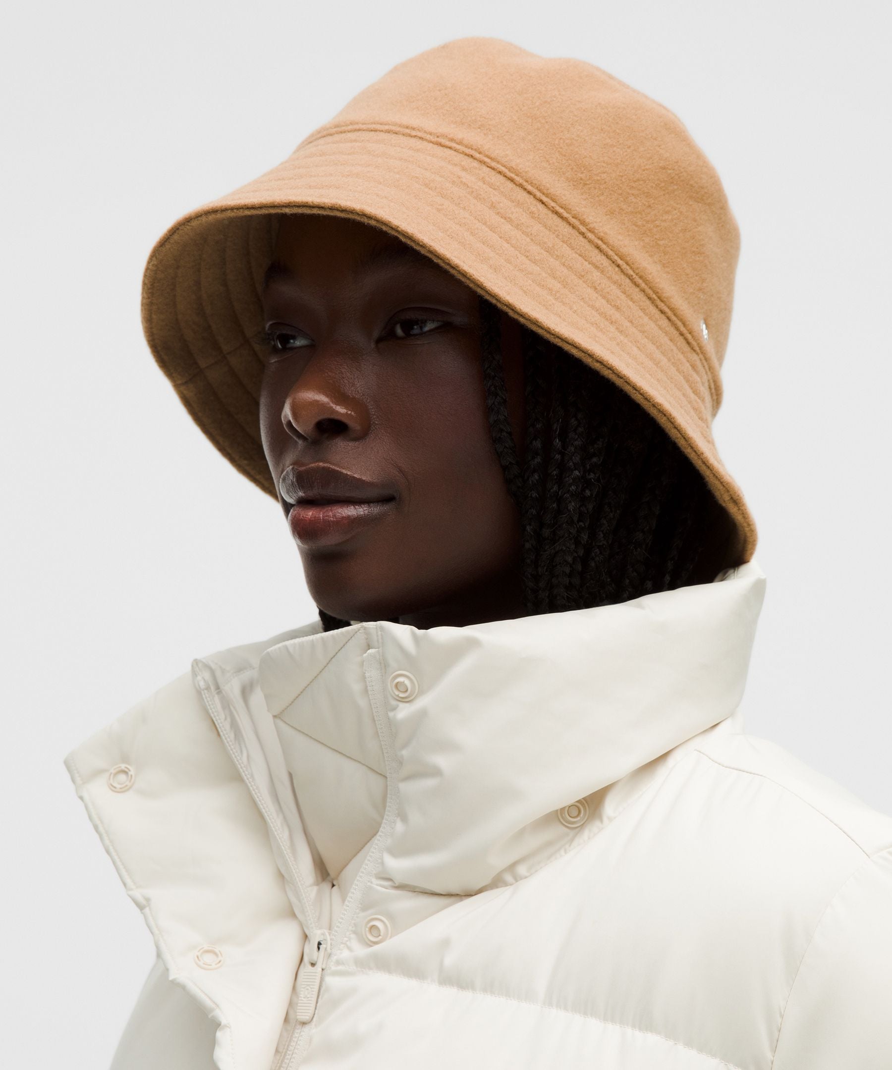 Lululemon Satin-Lined Wool Bucket Hat
