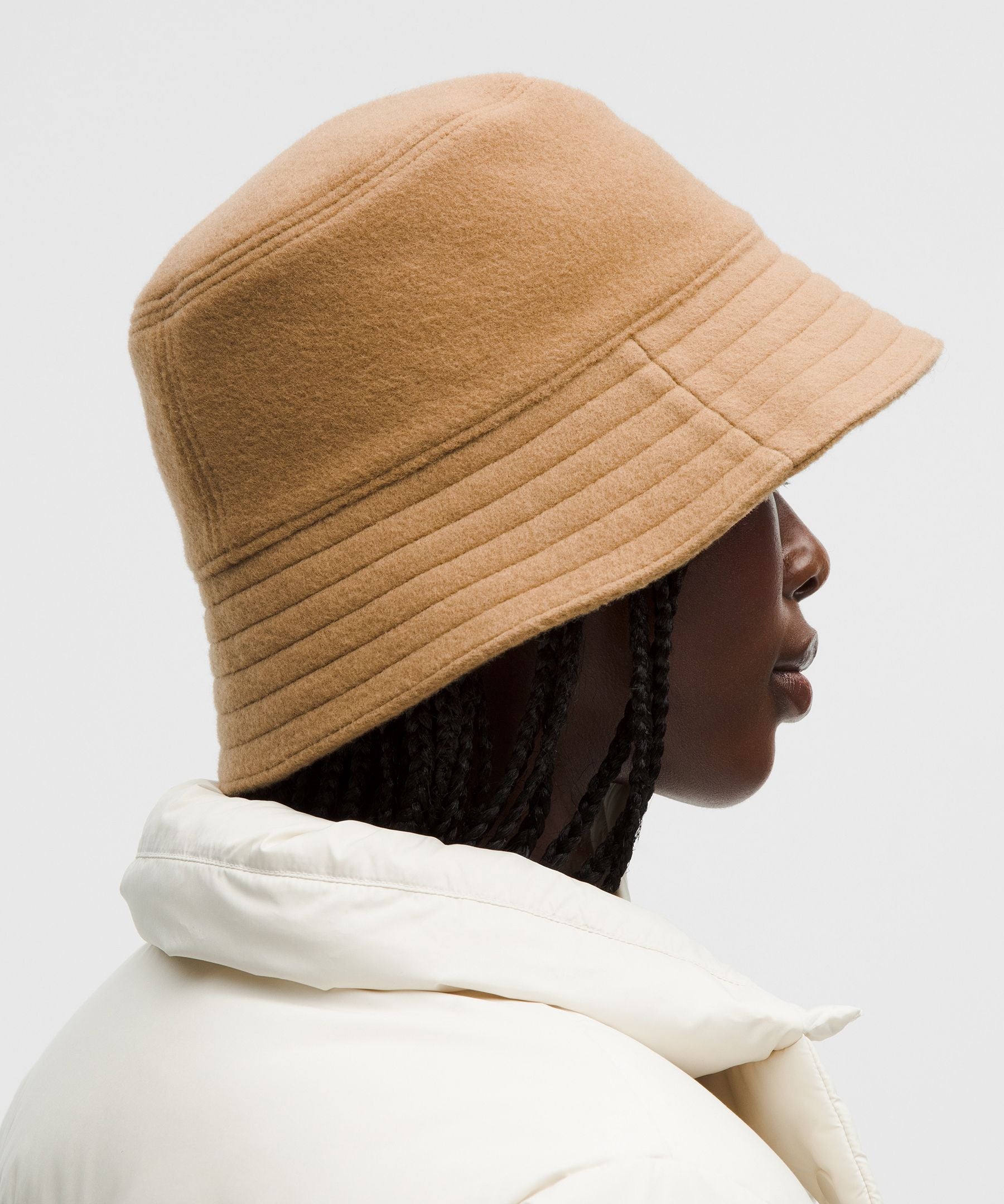 Lululemon Satin-Lined Wool Bucket Hat