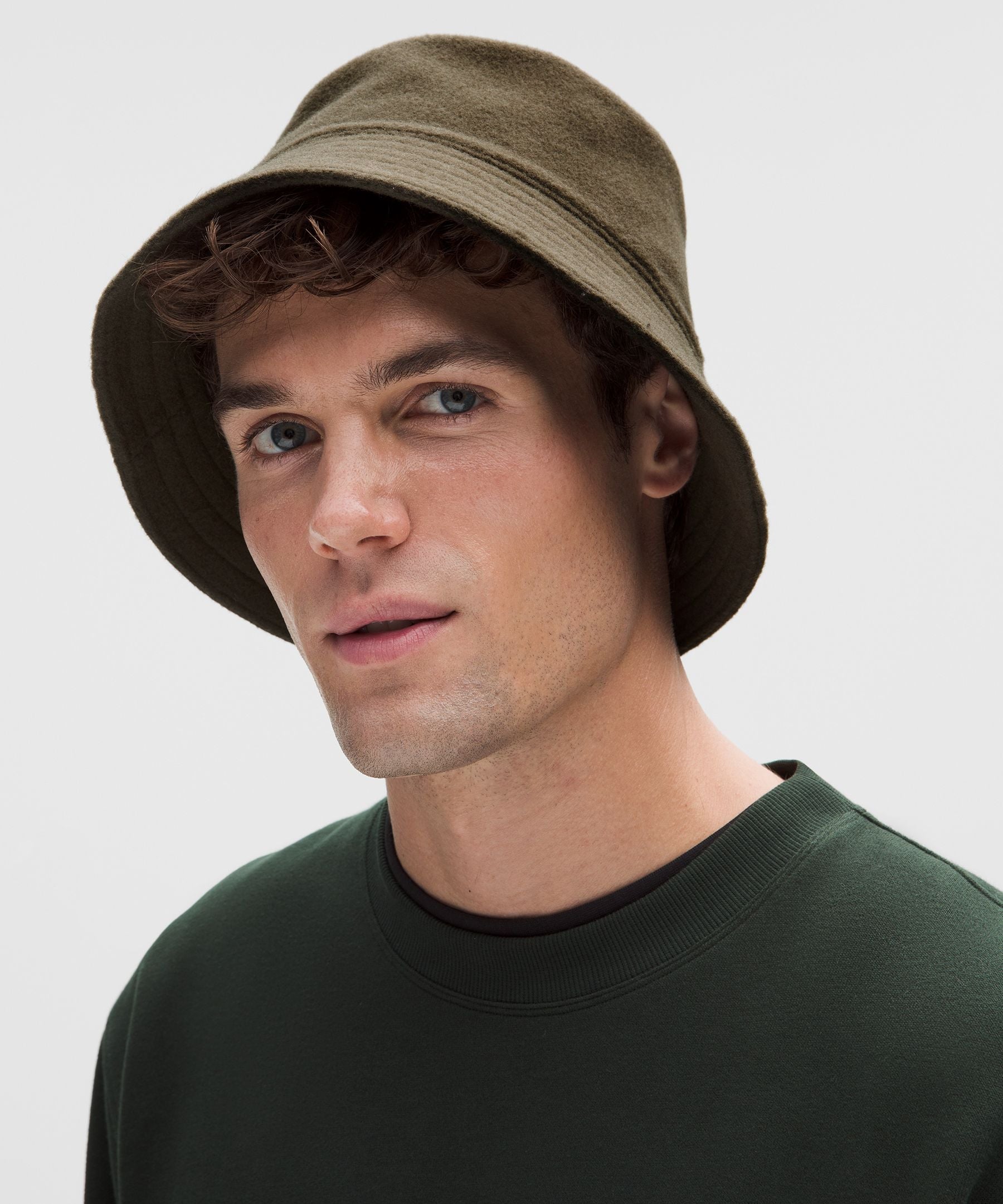 Lululemon Satin-Lined Wool Bucket Hat