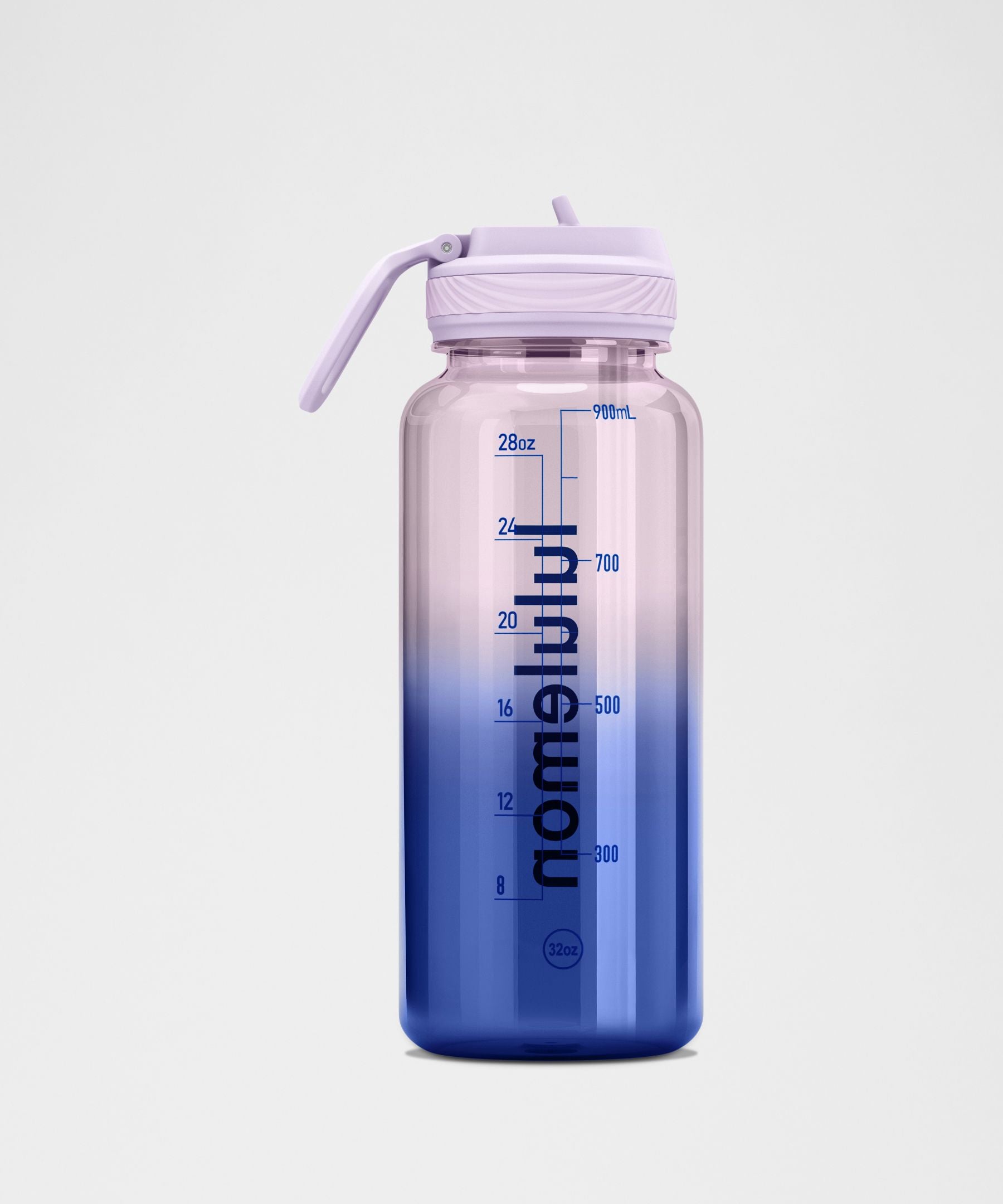 Lululemon Back to Life Clear Bottle 32oz *Straw Lid