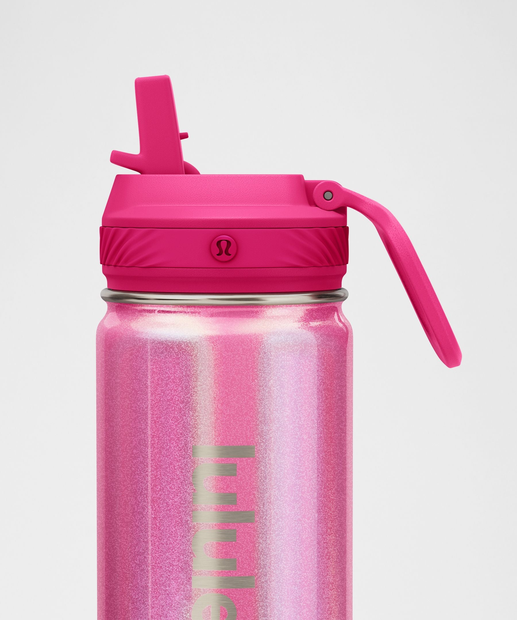 Lululemon Back To Life Sport Bottle 18oz Straw Lid *Iridescent