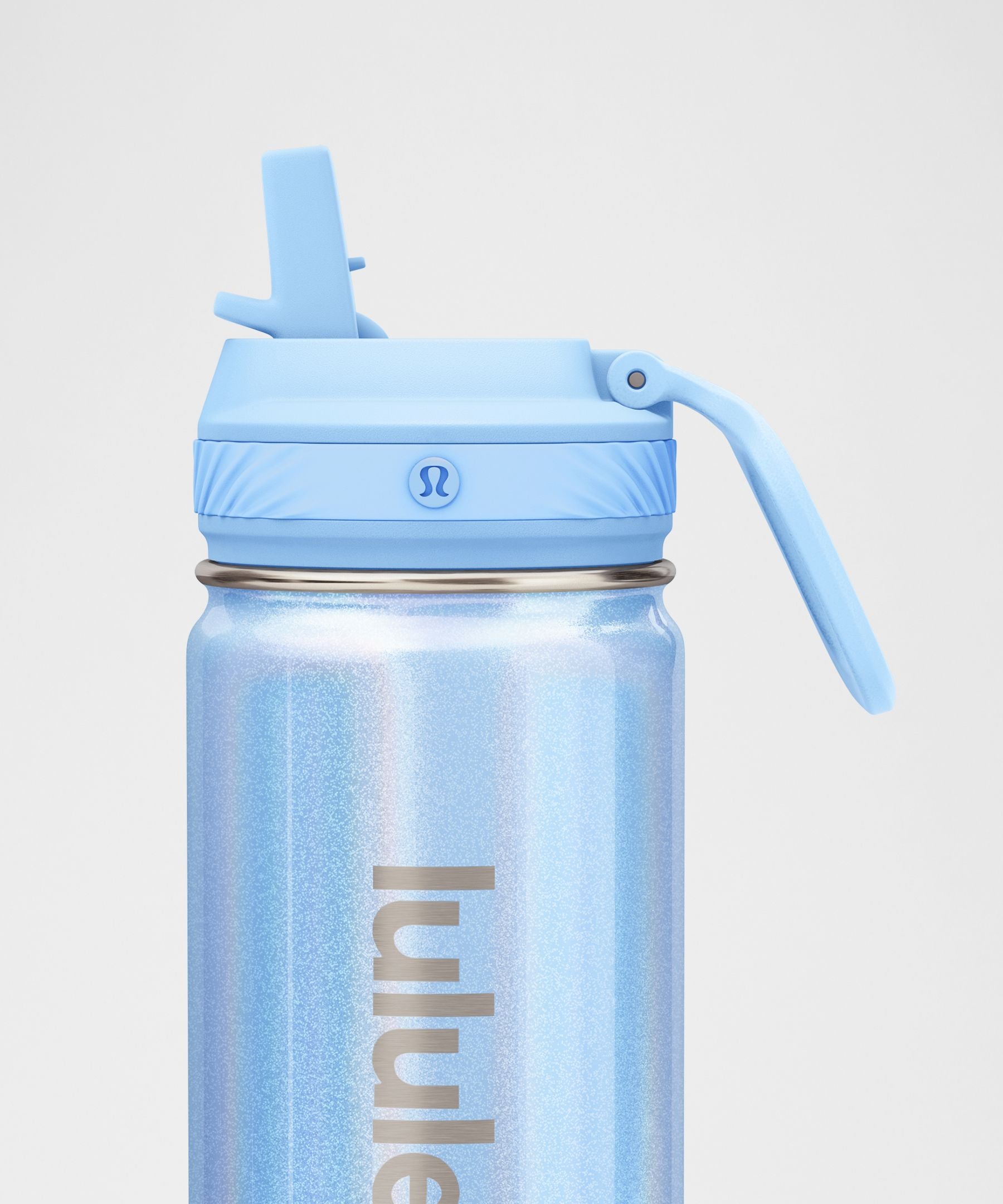 Lululemon Back To Life Sport Bottle 18oz Straw Lid *Iridescent
