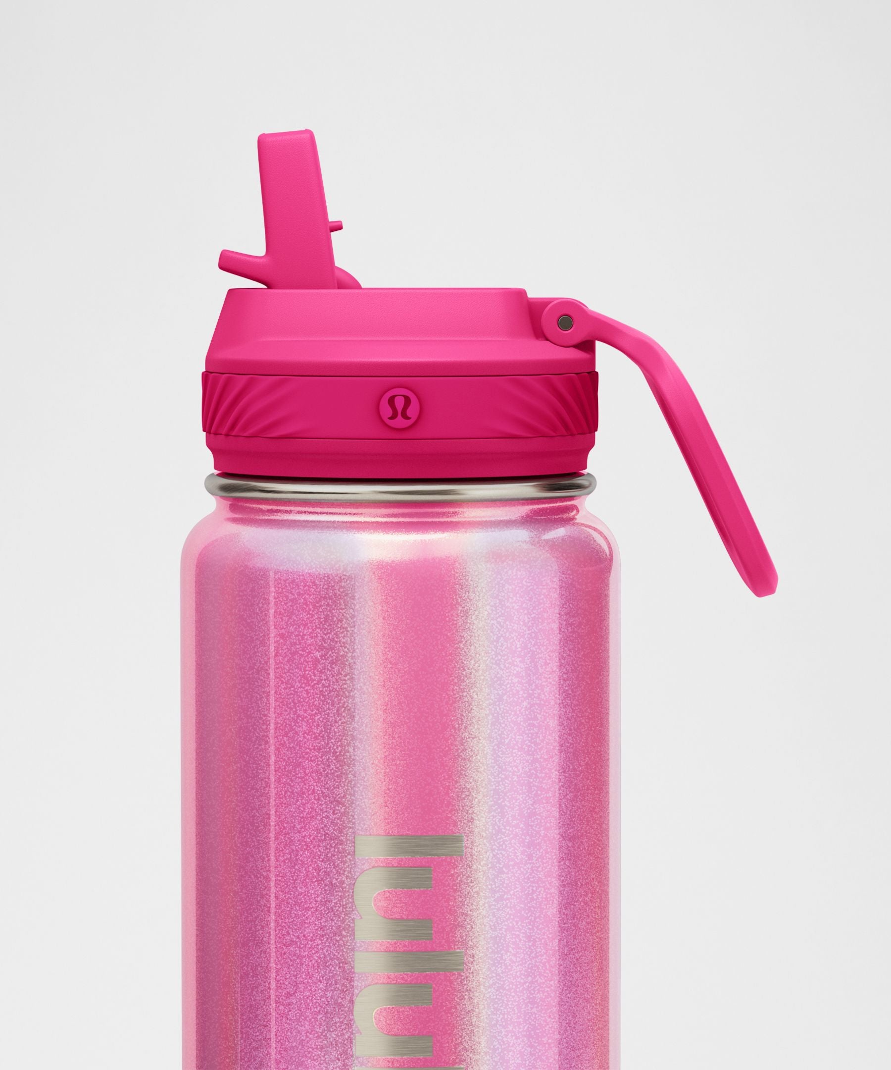Lululemon Back To Life Sport Bottle 24oz Straw Lid *Iridescent