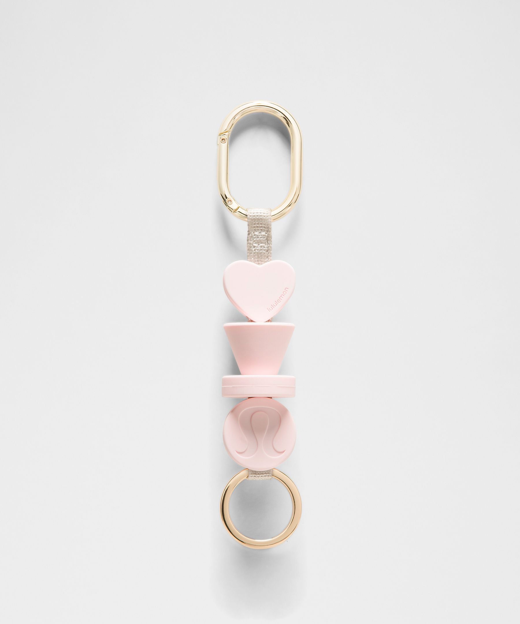 Lululemon Silicone Beaded Keychain