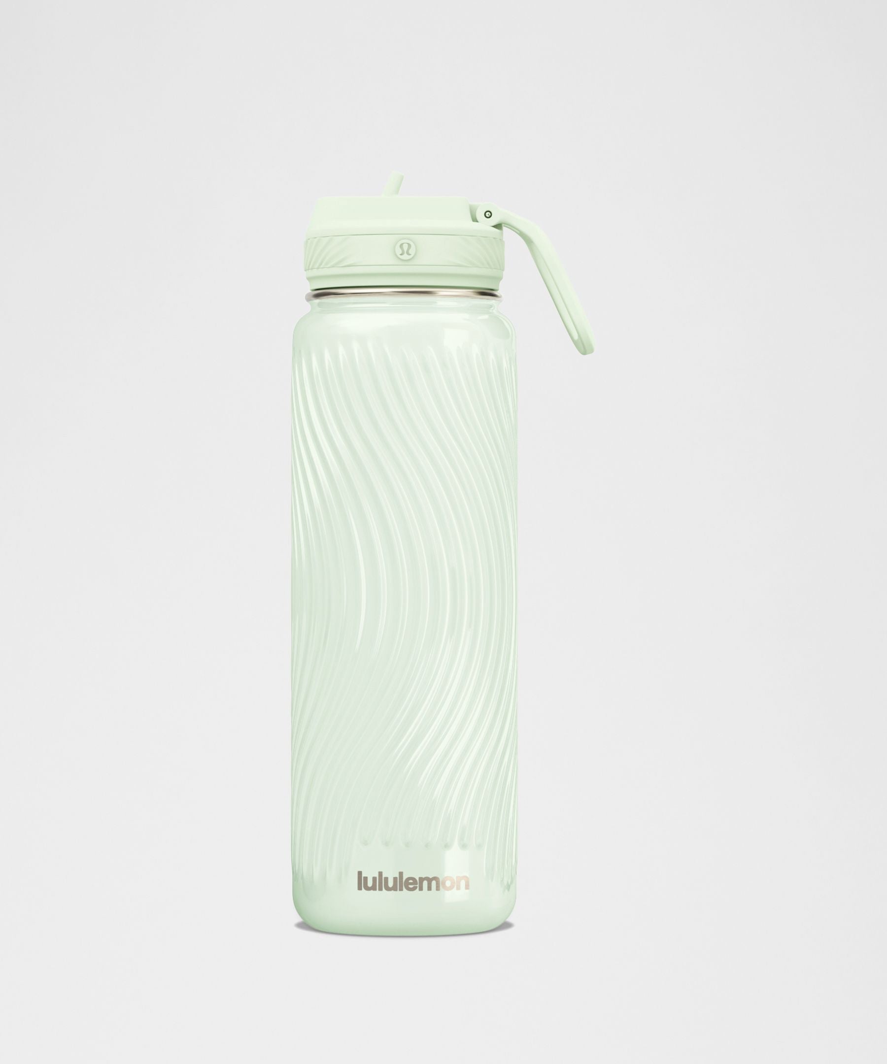 Lululemon Back to Life Sport Bottle 24oz Straw Lid *Wave