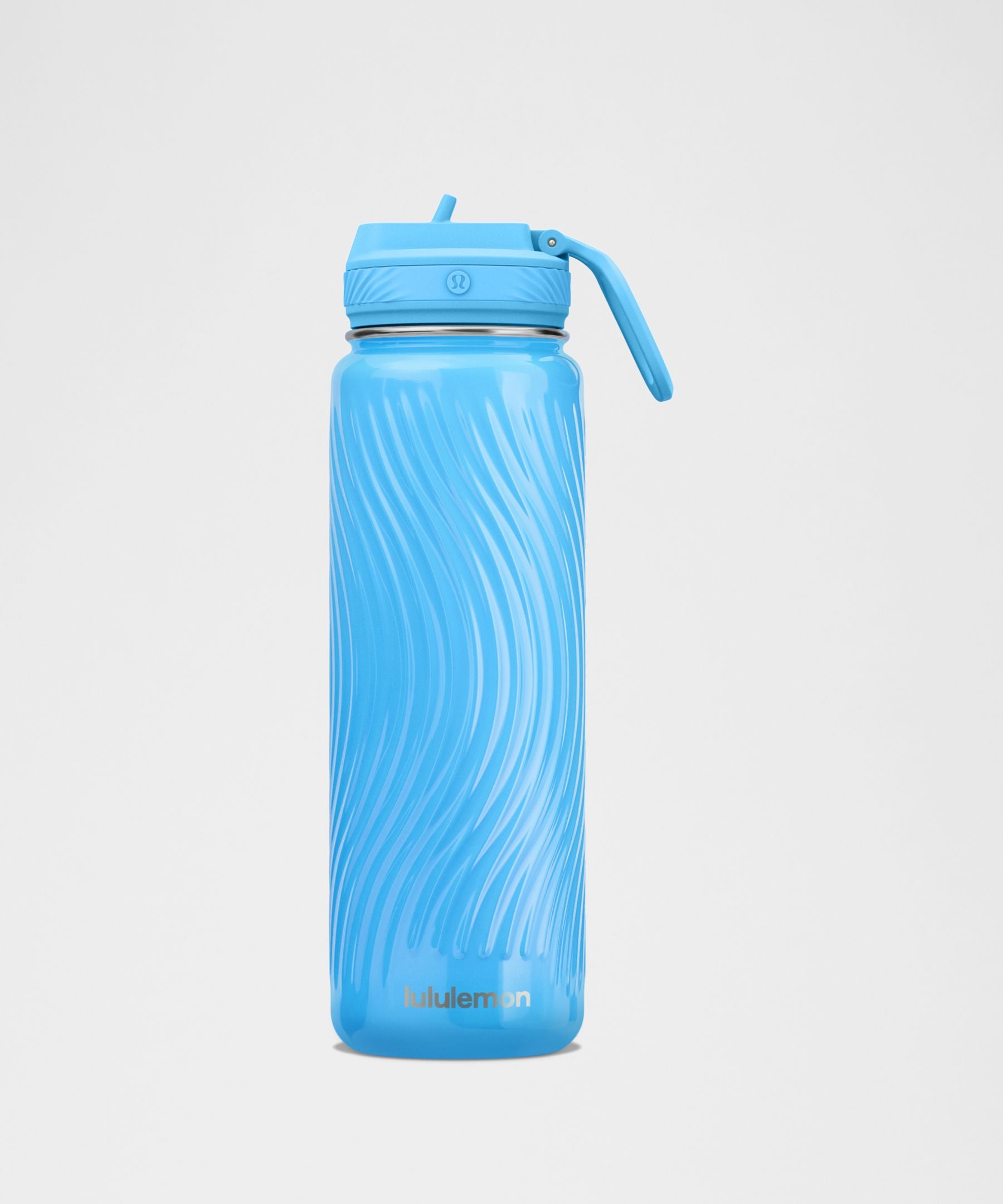 Lululemon Back to Life Sport Bottle 24oz Straw Lid *Wave