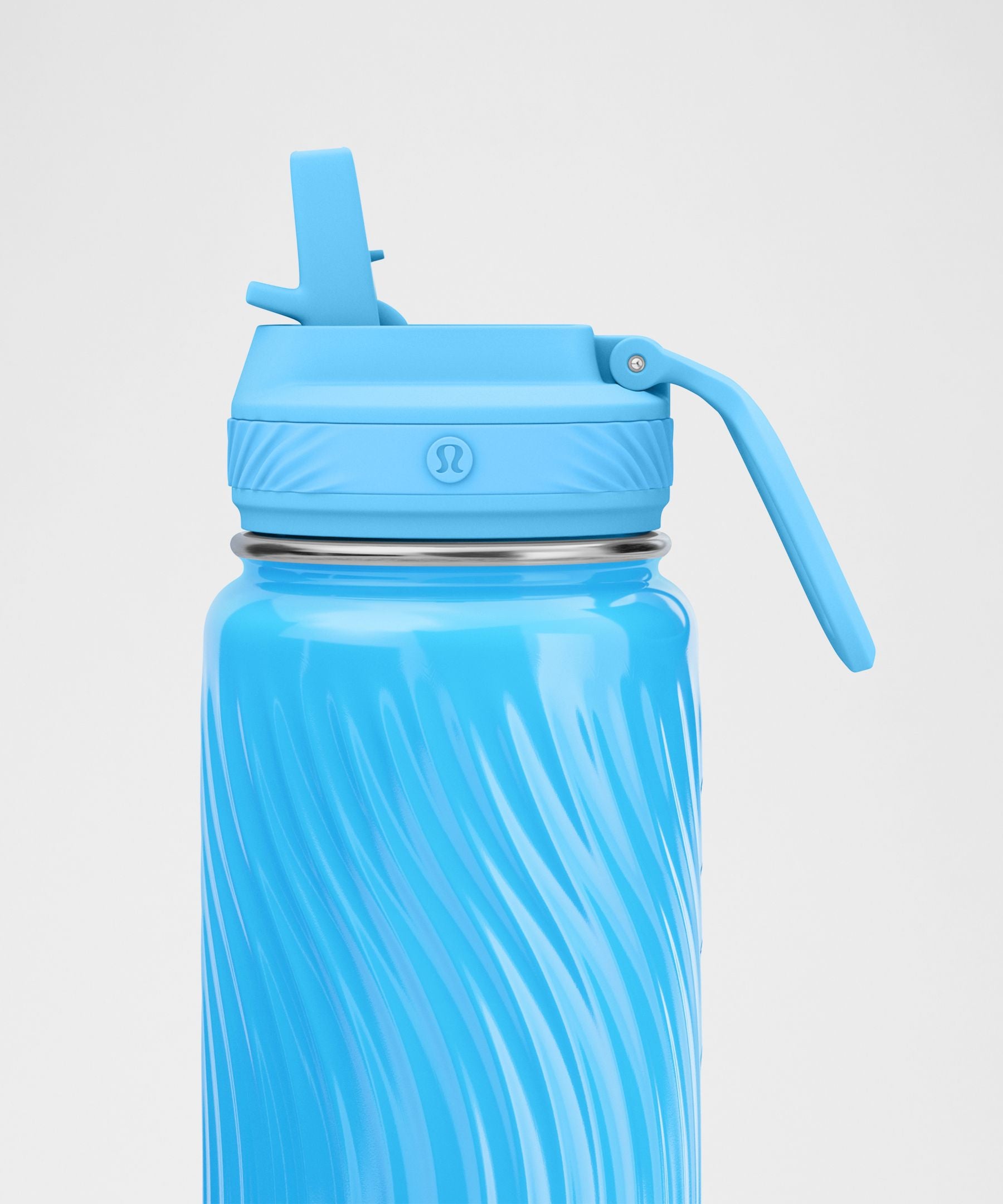 Lululemon Back to Life Sport Bottle 24oz Straw Lid *Wave