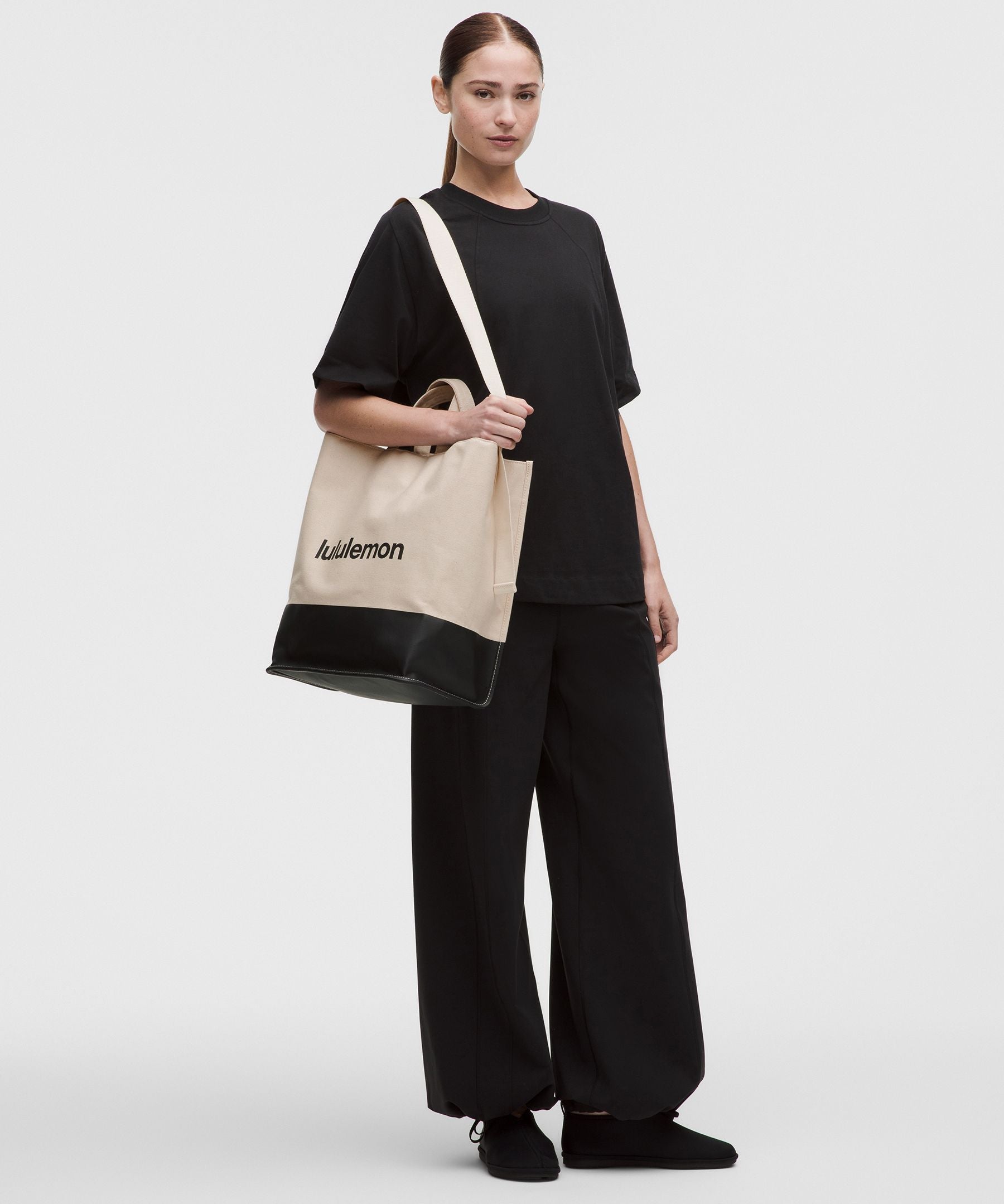 Lululemon Canvas Market Tote Bag 19L