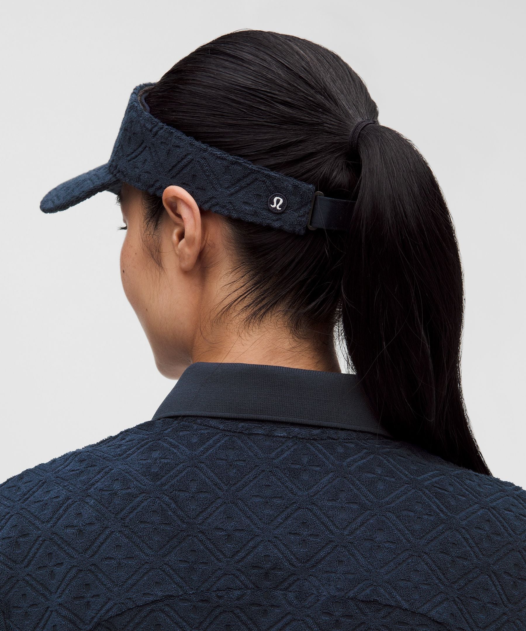 Lululemon Removable Sweatband Terry Jacquard Visor