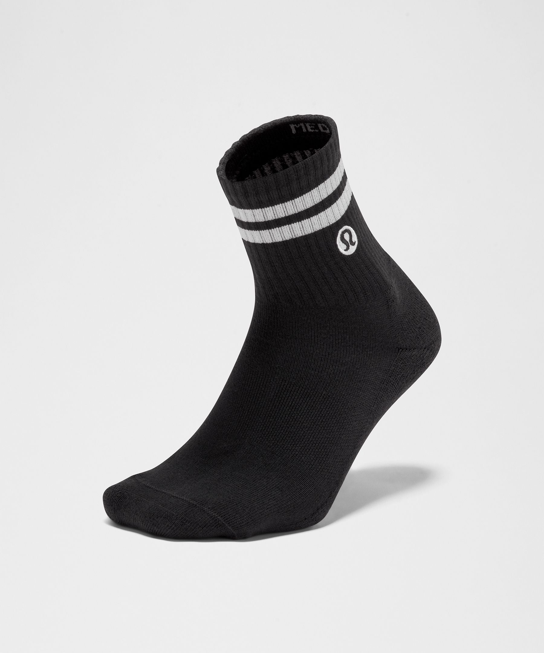 Lululemon Unisex Daily Essential Quarter Socks *Stripe