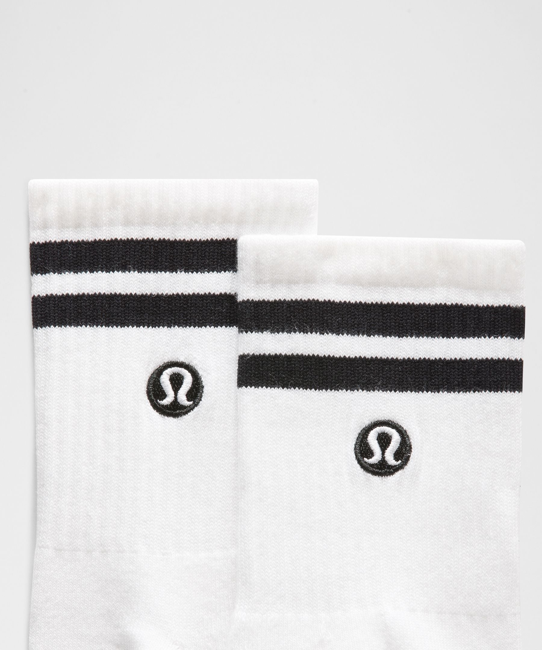 Lululemon Unisex Daily Essential Quarter Socks *Stripe