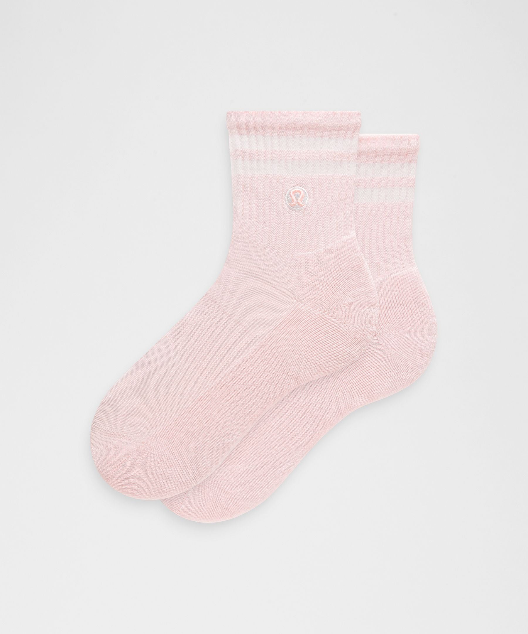 Lululemon Unisex Daily Essential Quarter Socks *Stripe