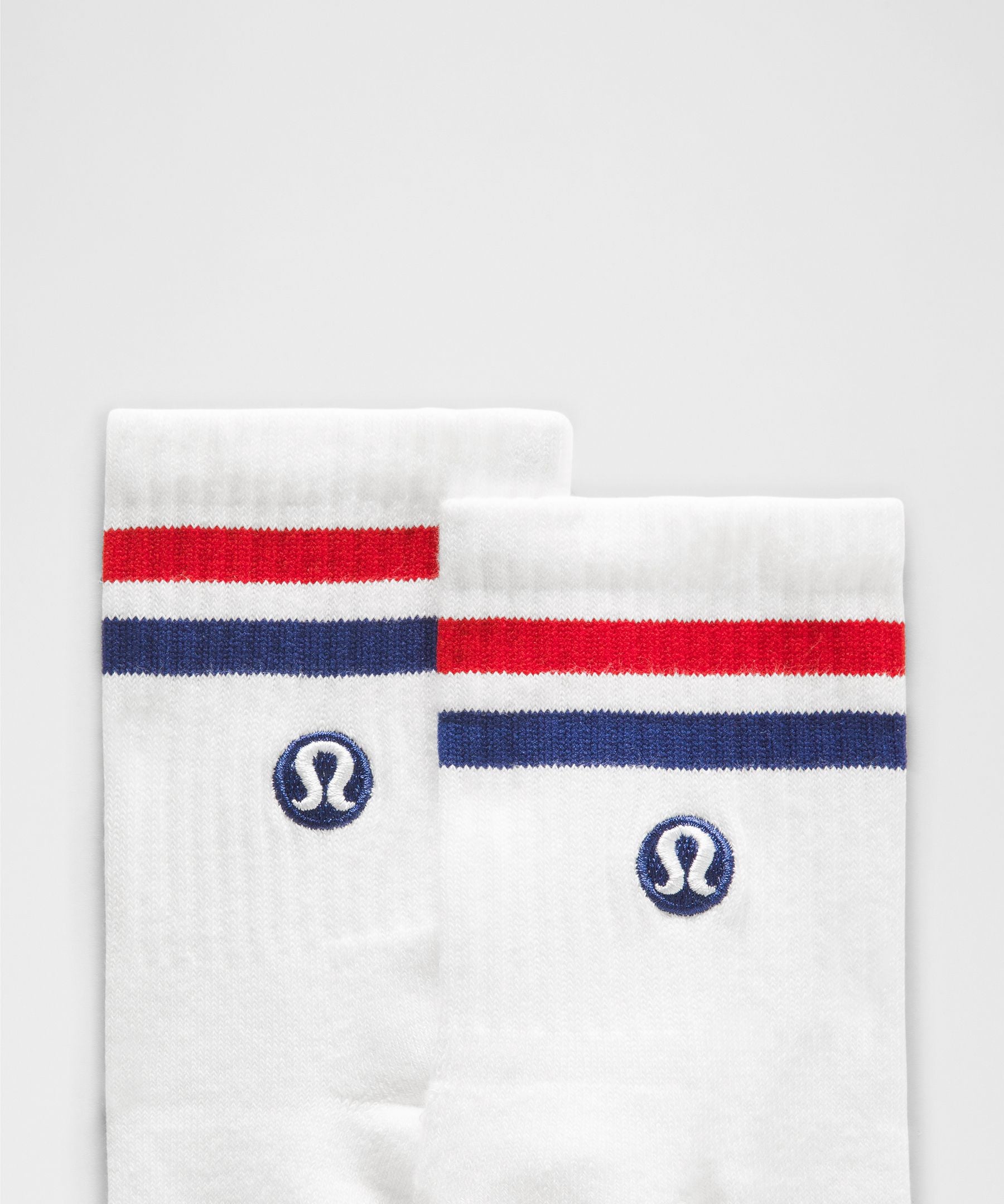 Lululemon Unisex Daily Essential Quarter Socks *Stripe