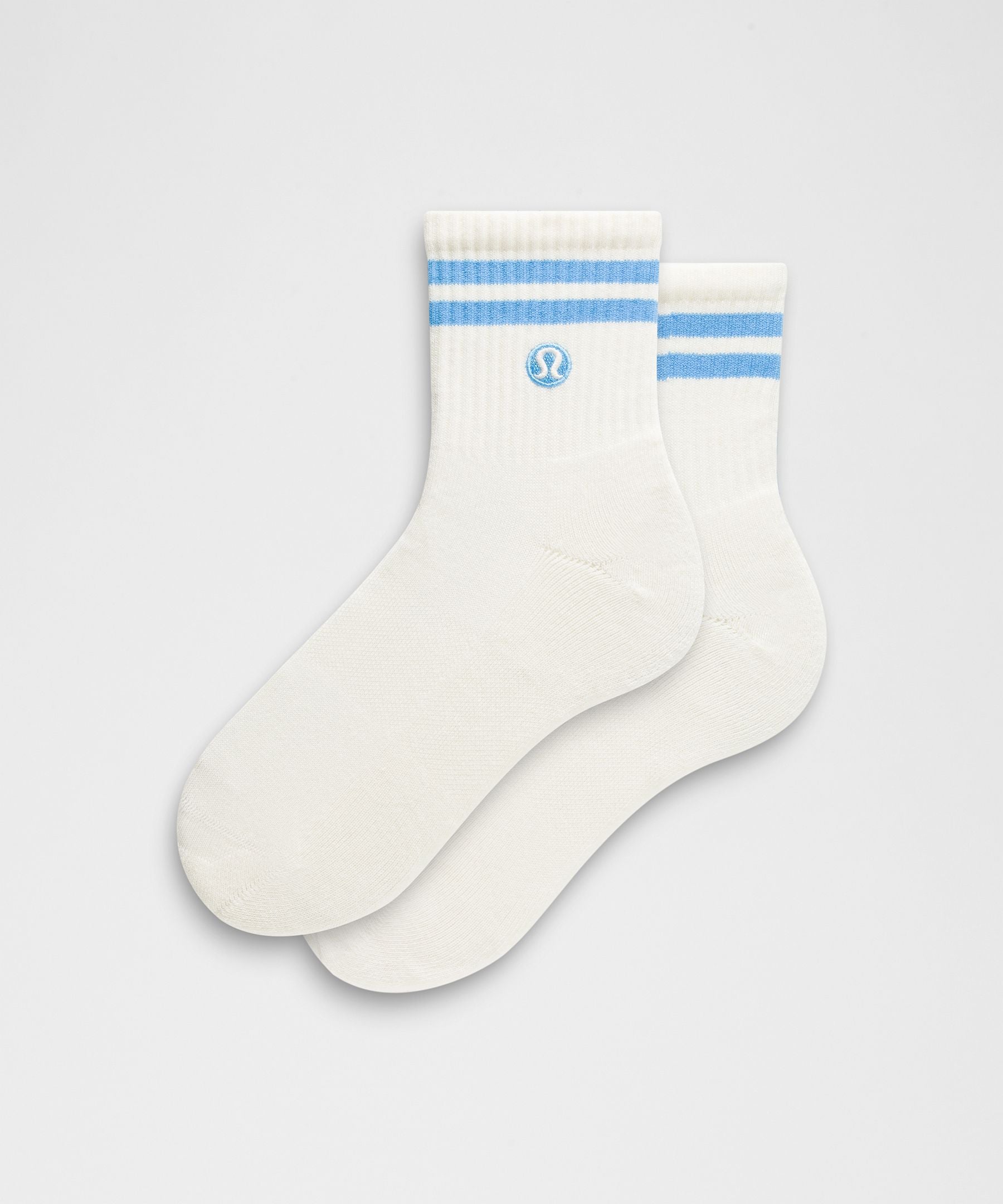 Lululemon Unisex Daily Essential Quarter Socks *Stripe