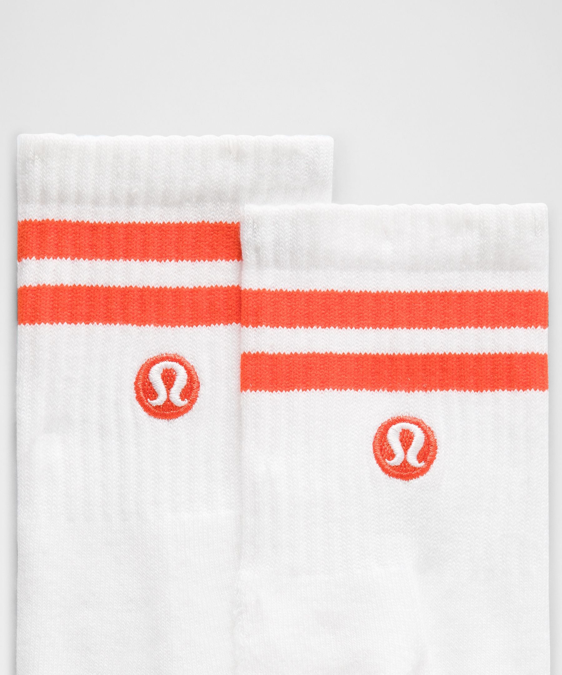 Lululemon Unisex Daily Essential Quarter Socks *Stripe