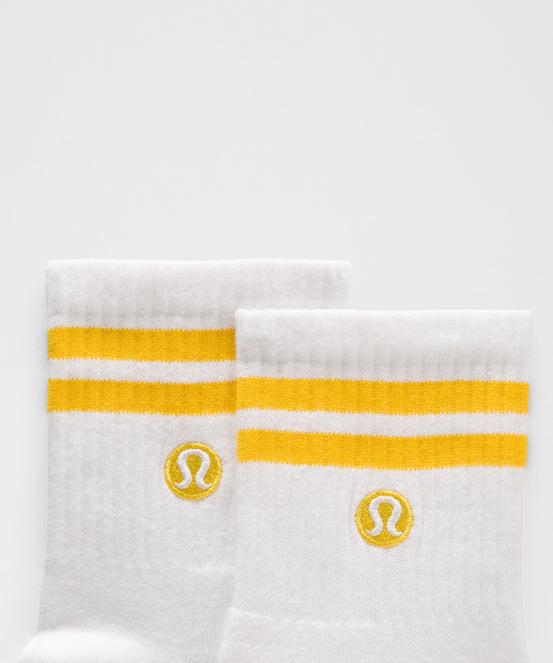Lululemon Unisex Daily Essential Quarter Socks *Stripe