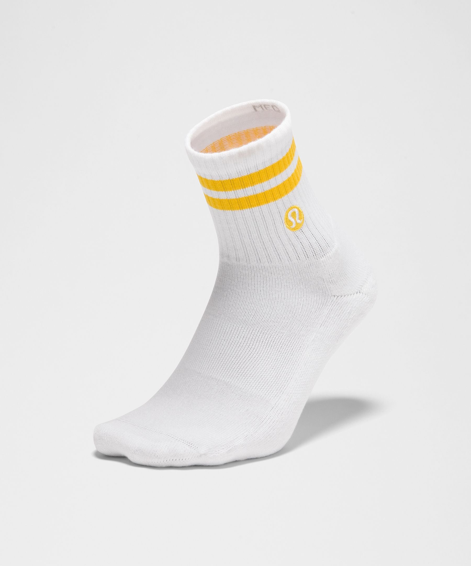 Lululemon Unisex Daily Essential Quarter Socks *Stripe