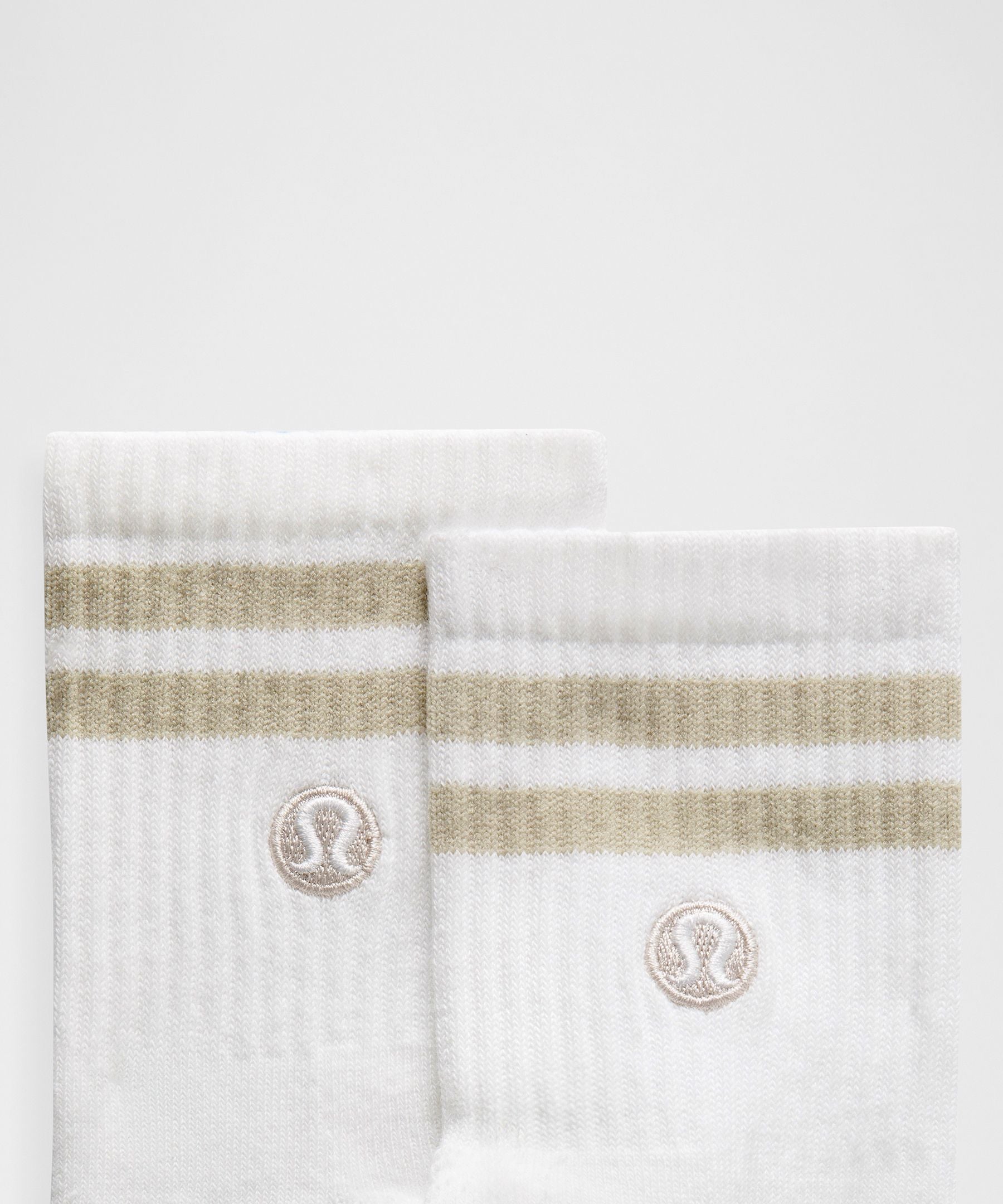 Lululemon Unisex Daily Essential Quarter Socks *Stripe