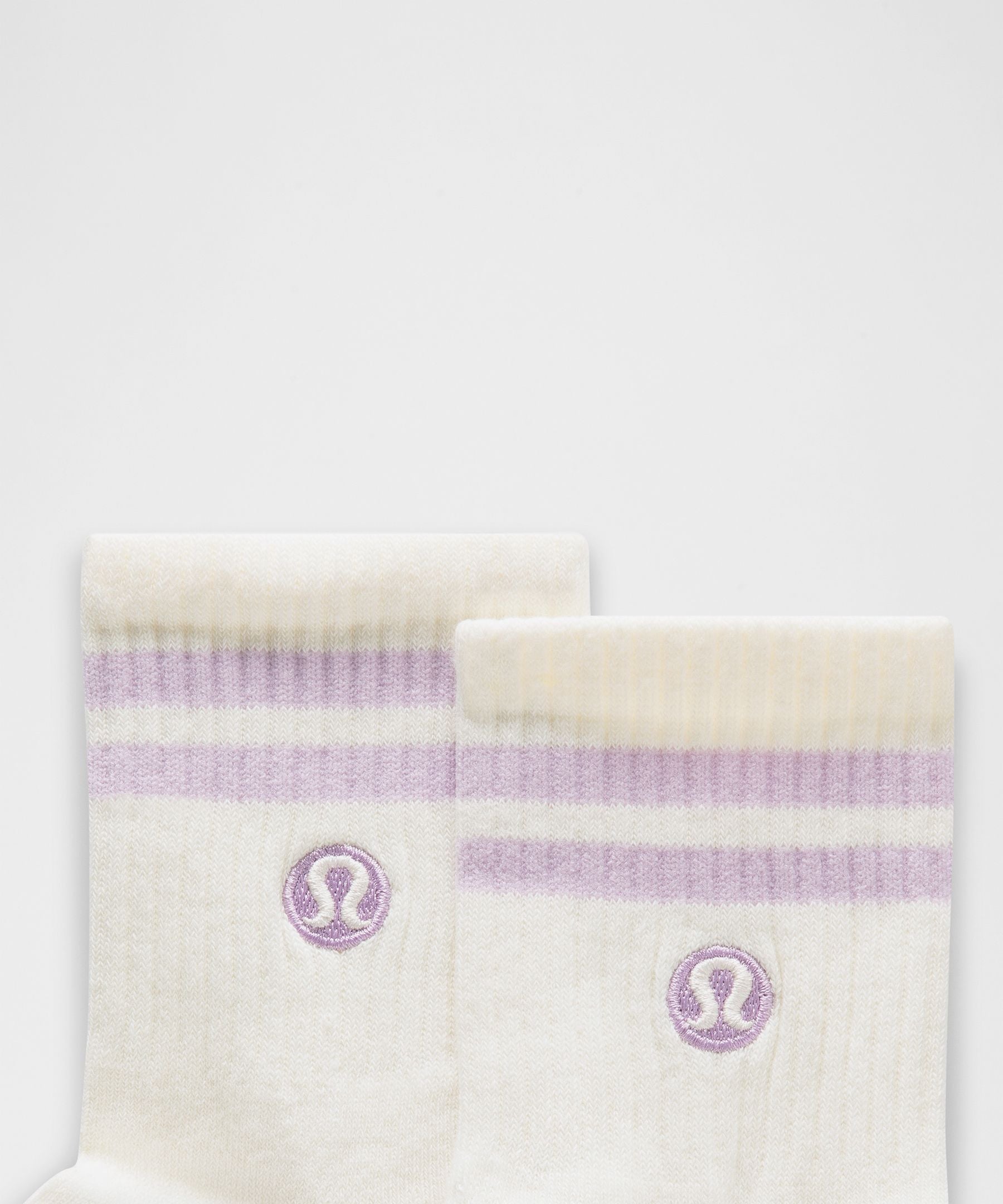 Lululemon Unisex Daily Essential Quarter Socks *Stripe