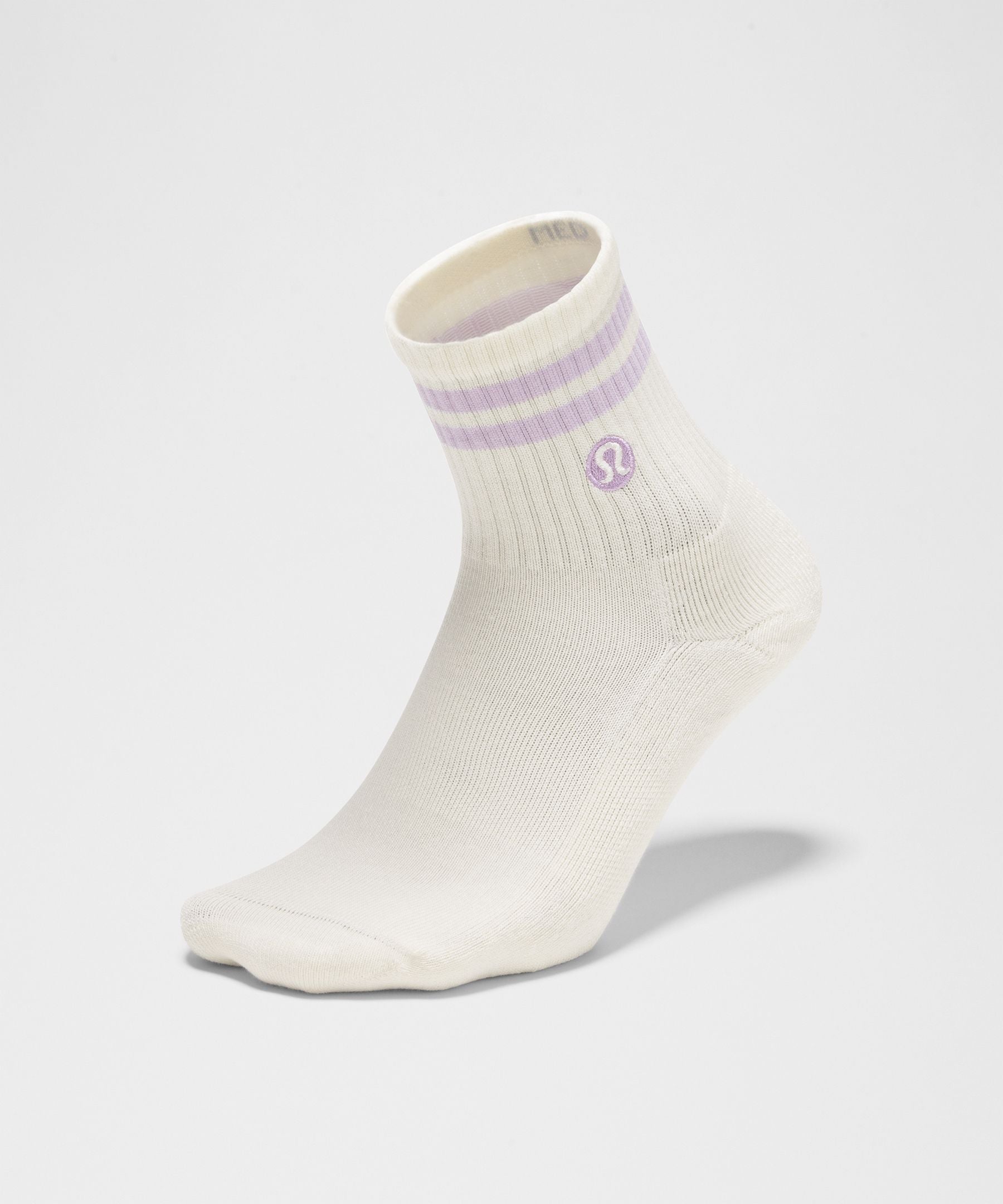 Lululemon Unisex Daily Essential Quarter Socks *Stripe