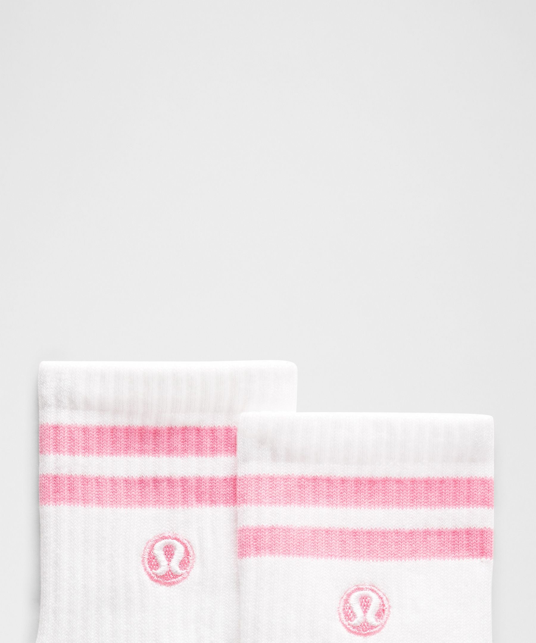Lululemon Unisex Daily Essential Quarter Socks 3 Pack *Stripe