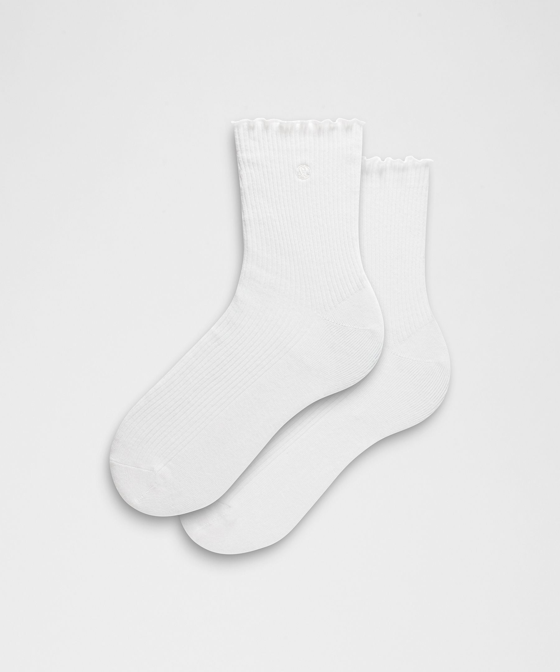 Lululemon Unisex Lettuce Edge Quarter Socks