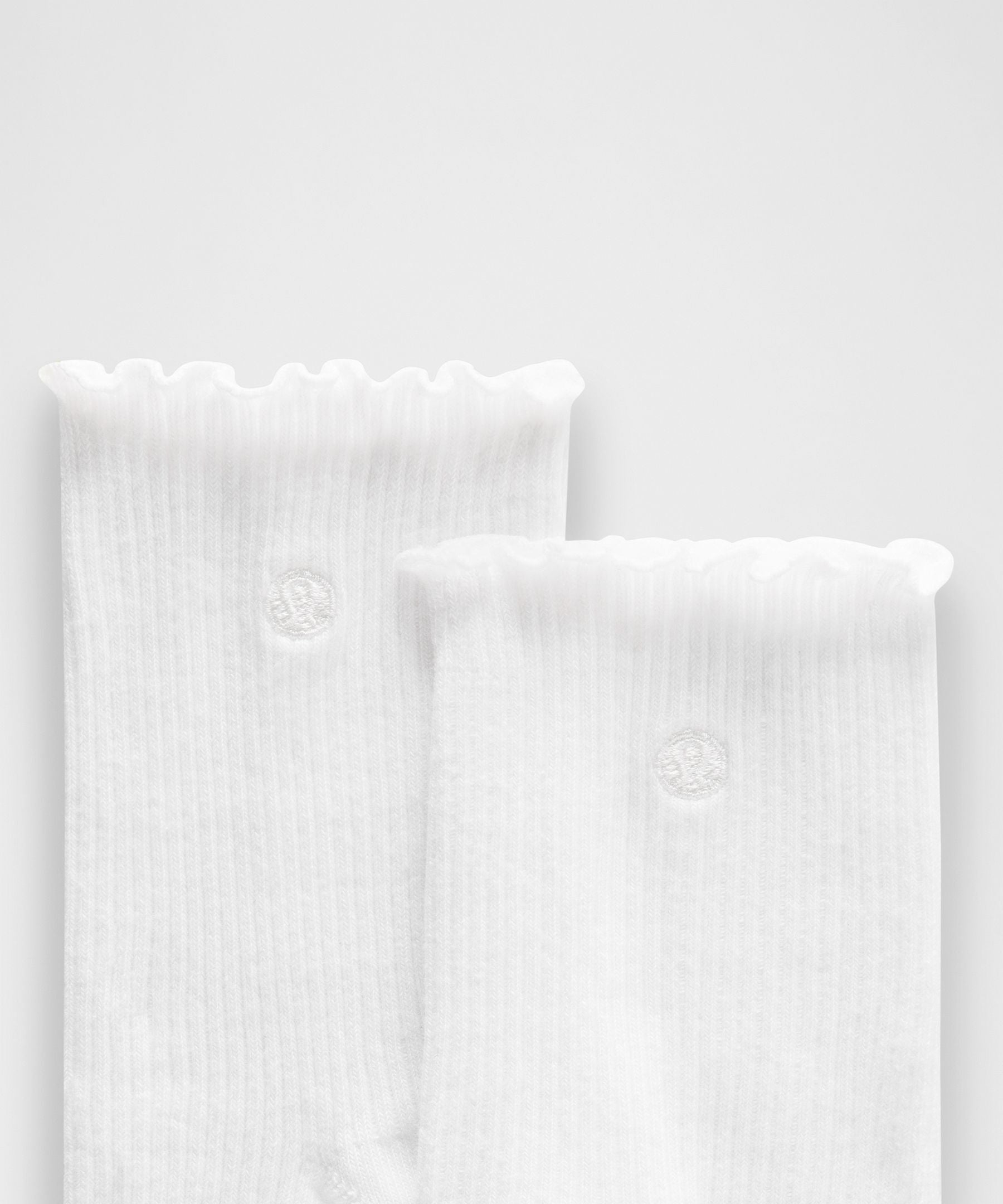 Lululemon Unisex Lettuce Edge Quarter Socks