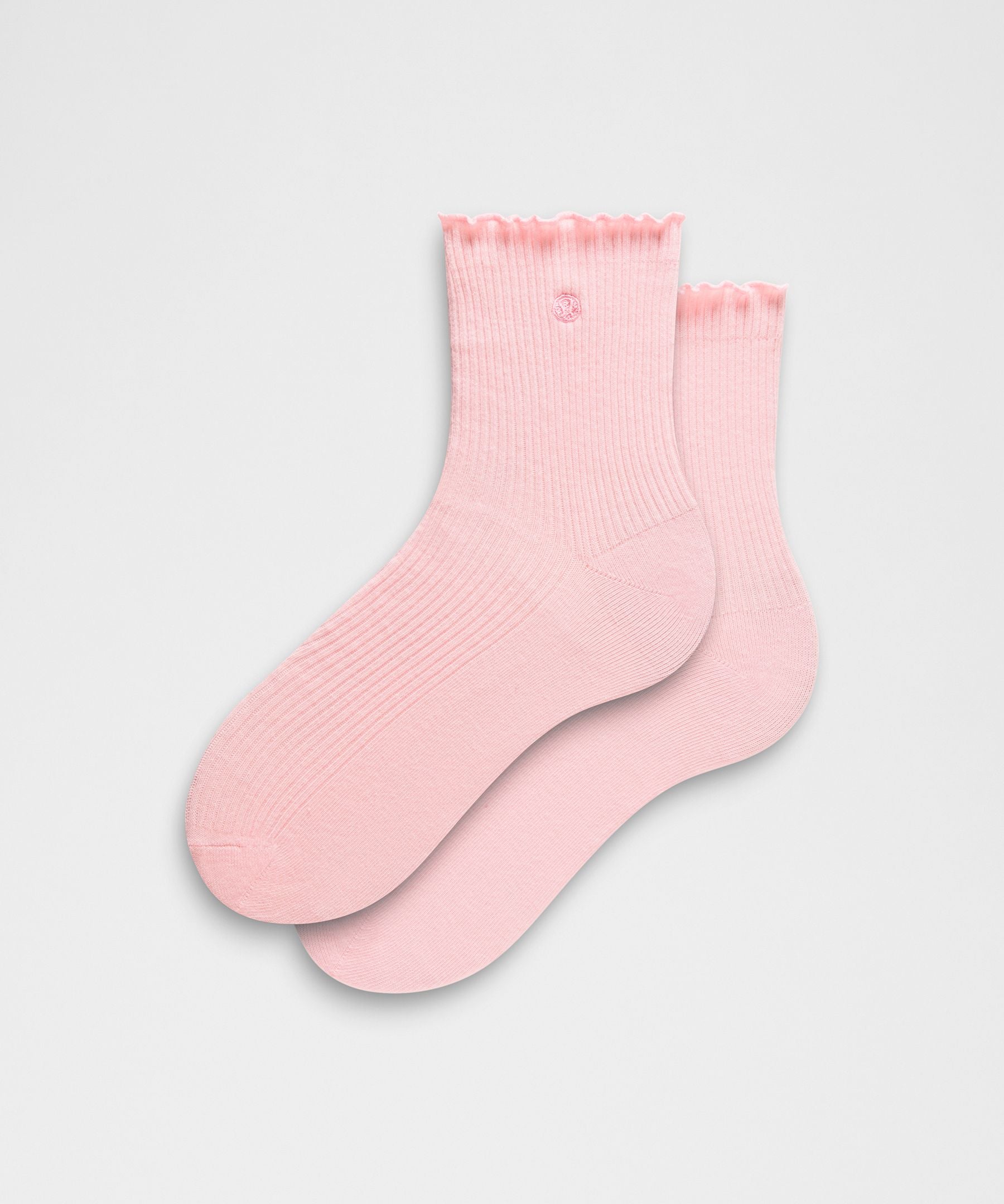 Lululemon Unisex Lettuce Edge Quarter Socks
