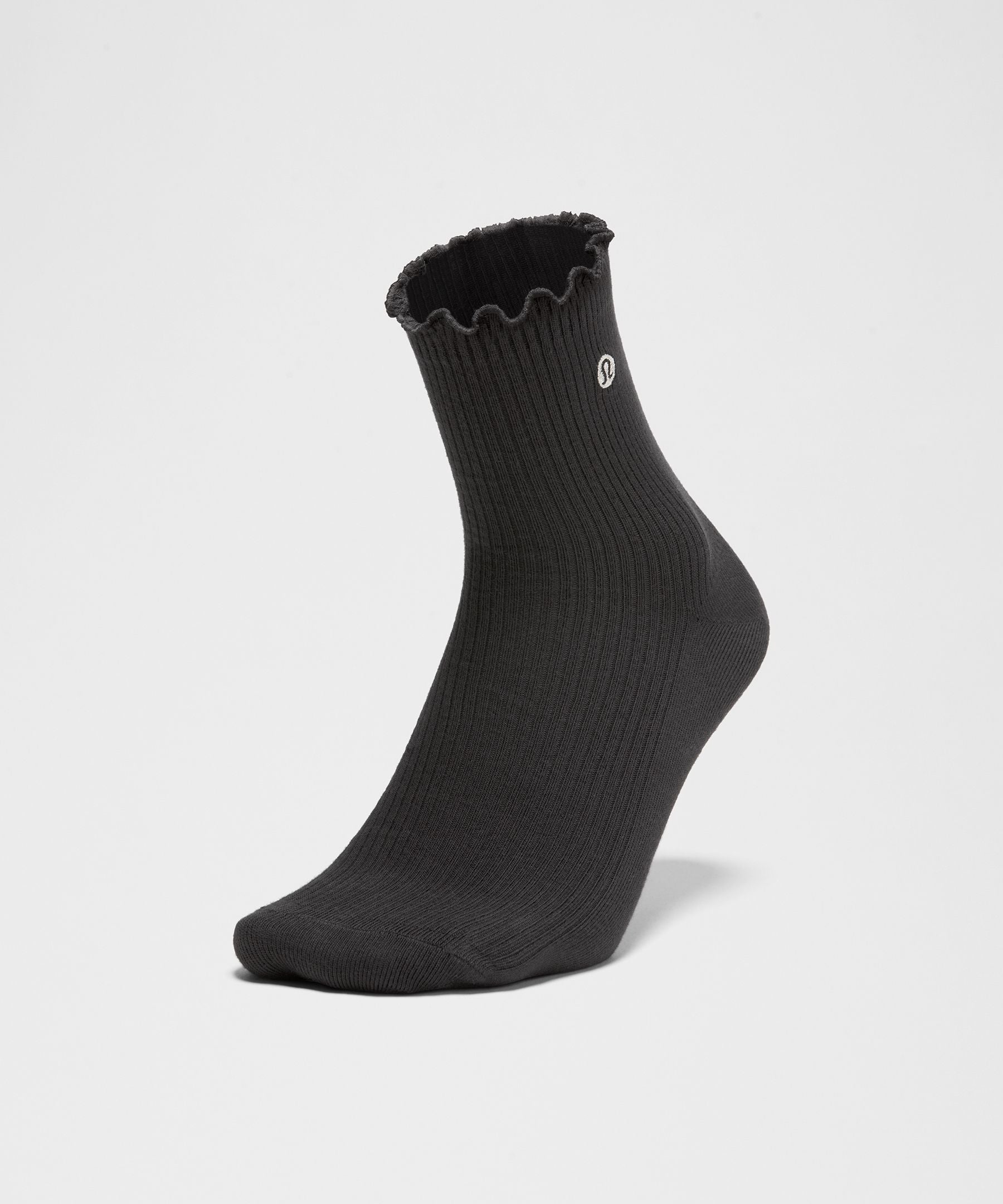 Lululemon Unisex Lettuce Edge Quarter Socks