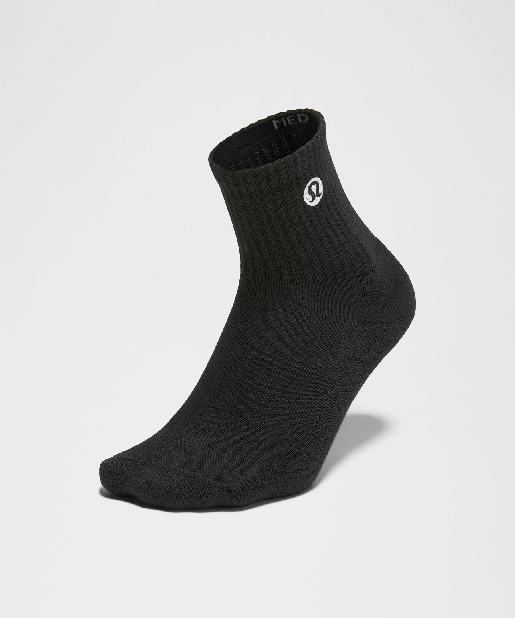 Lululemon Unisex Daily Essential Quarter Socks *3 Pack