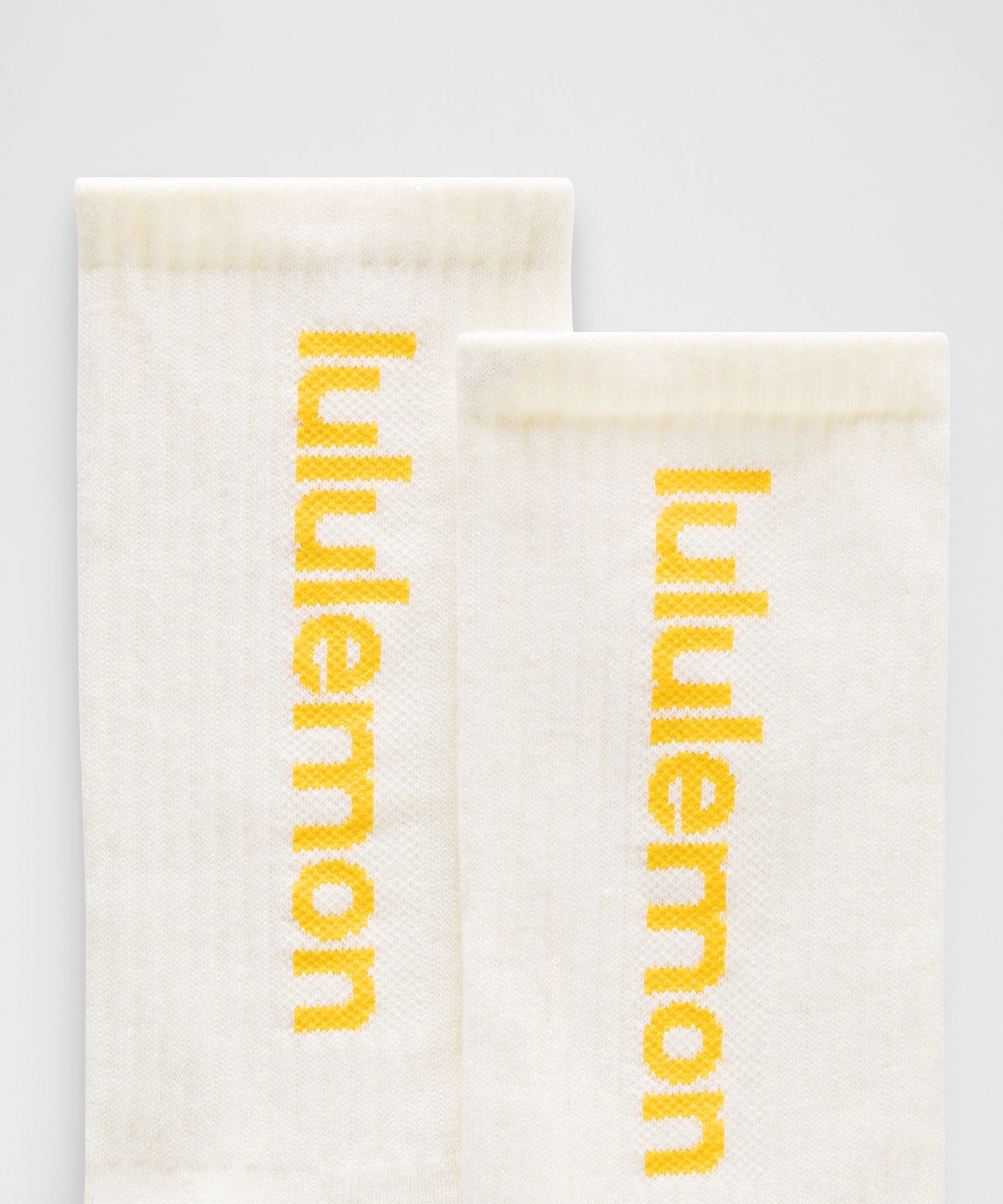 Lululemon Unisex Daily Essential Crew Socks *Wordmark