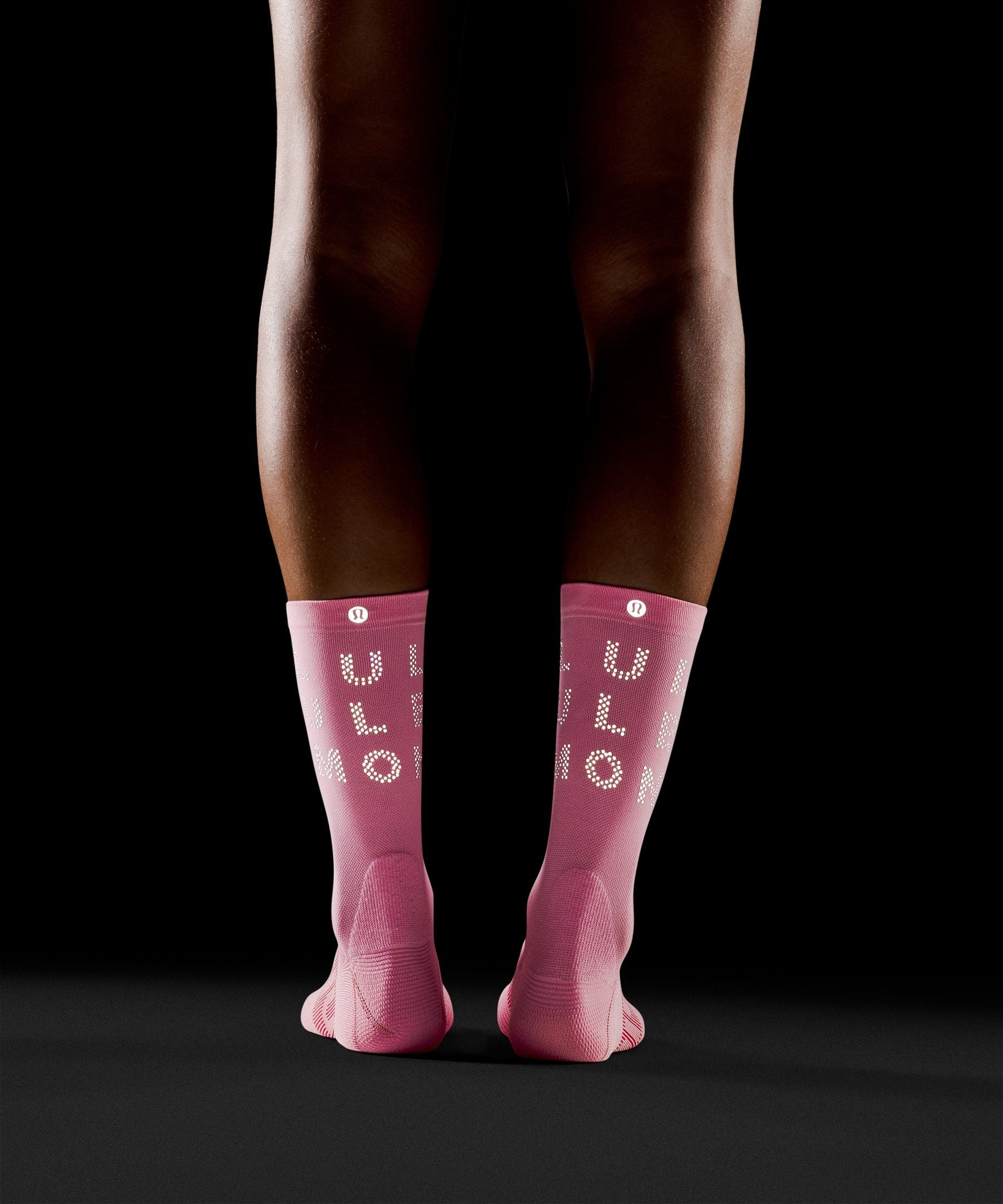 Lululemon Unisex Power Stride Crew Socks *Reflective