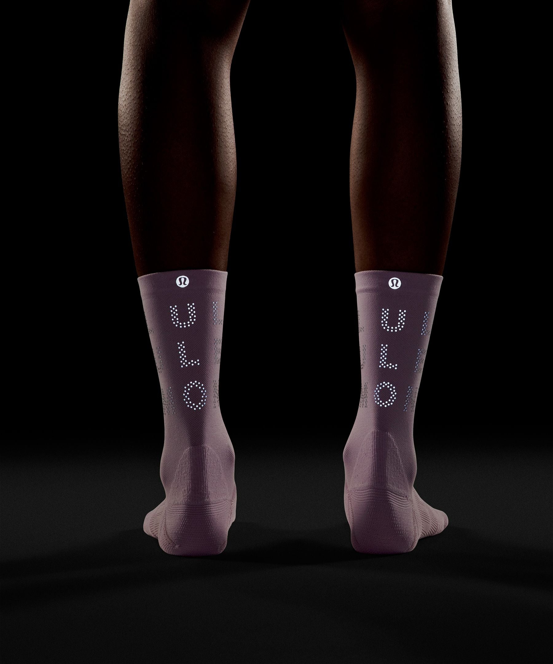 Lululemon Unisex Power Stride Crew Socks *Reflective