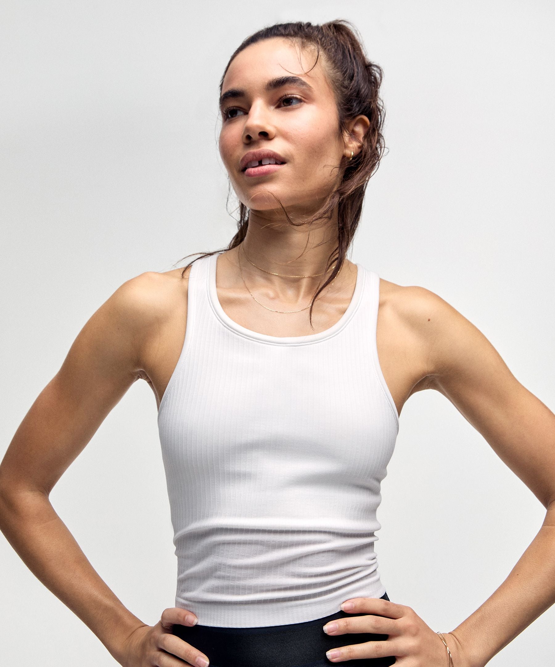 Lululemon Women's Ebb to Street Cropped Racerback Tank Top *Light Support, B/C Cup