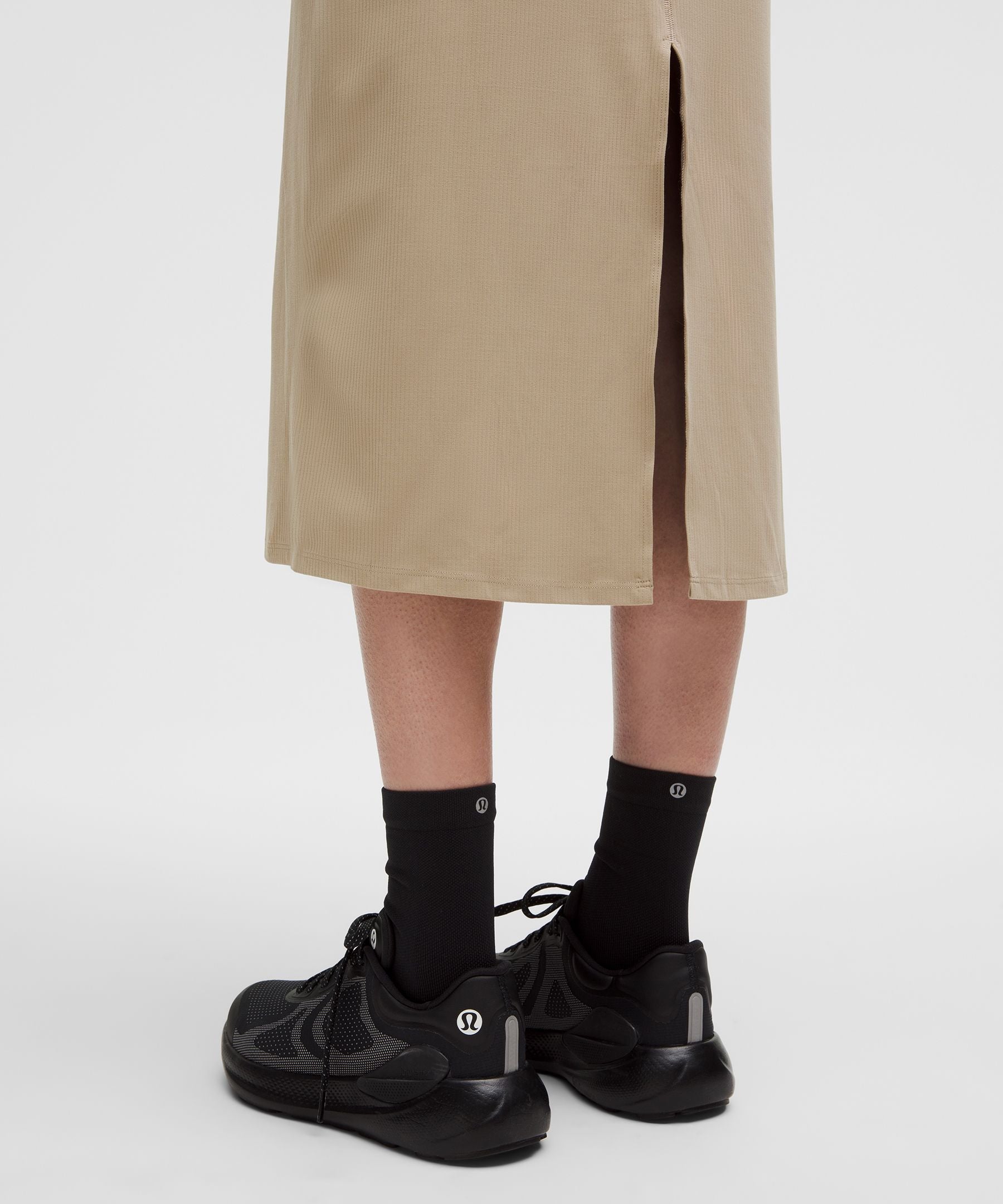 Lululemon All Aligned Ribbed Midi Dress