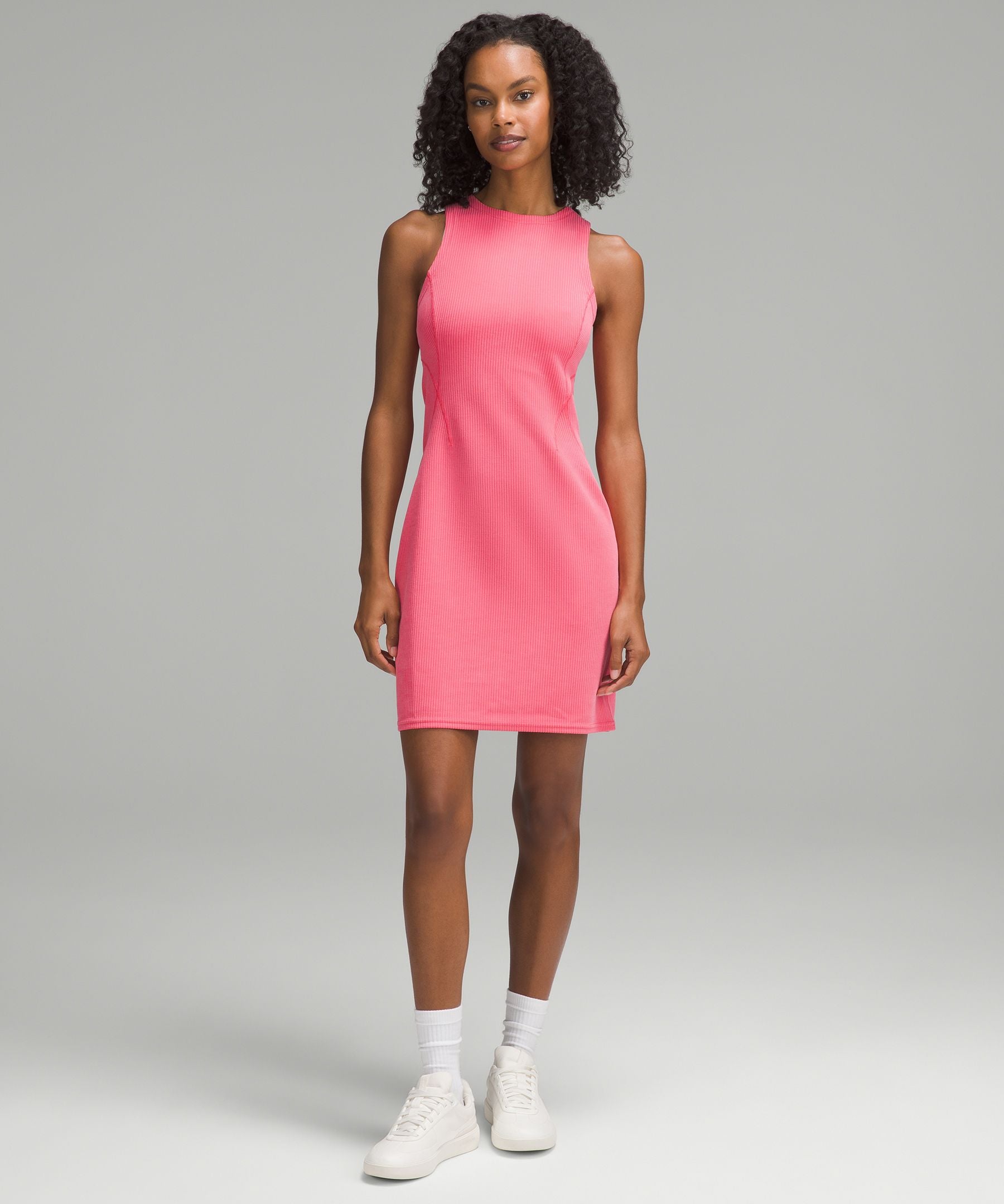 Lululemon Ribbed Softstreme Slim-Fit Tank Dress